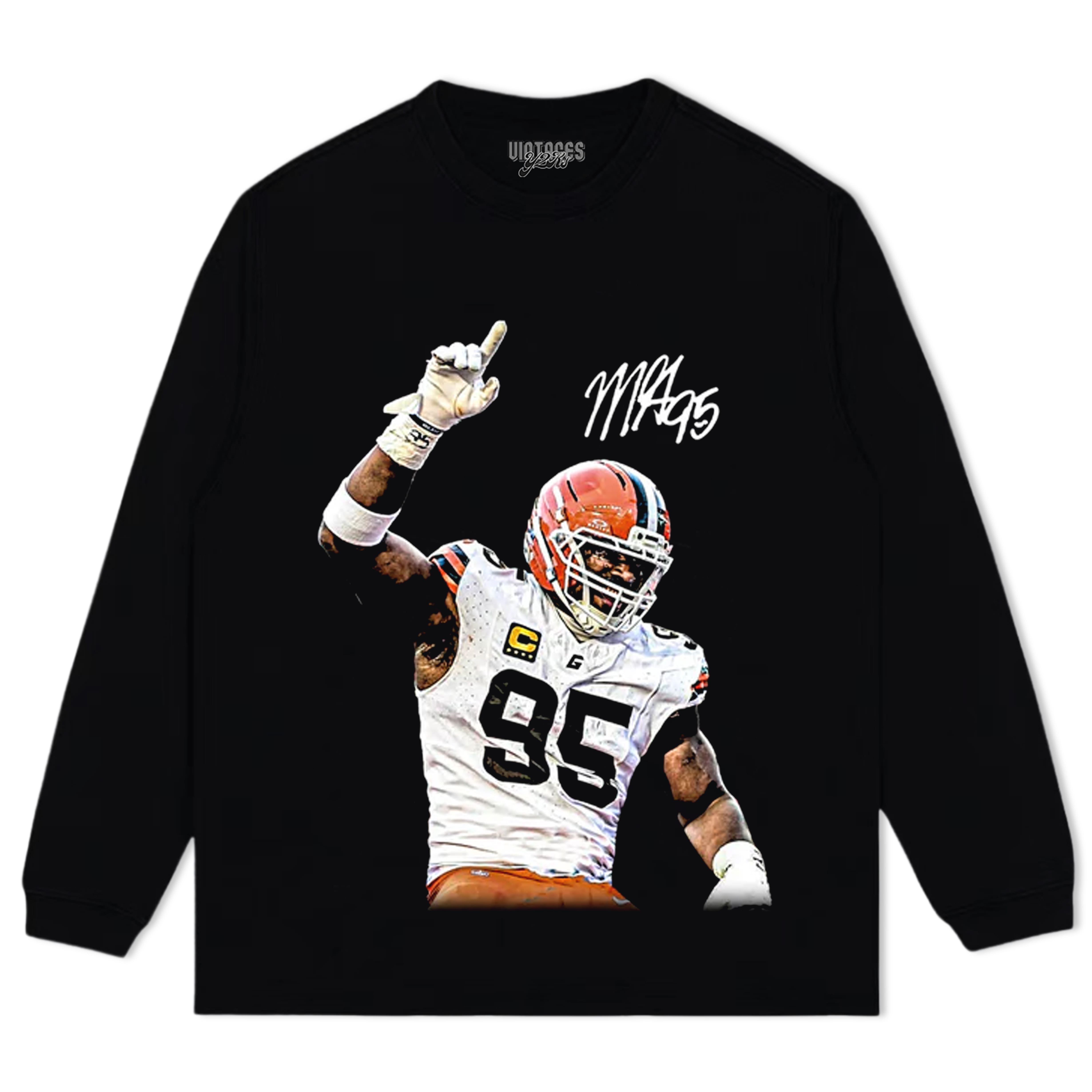 MYLES GARRETT & SACK KING TEE & LS & HOODIE