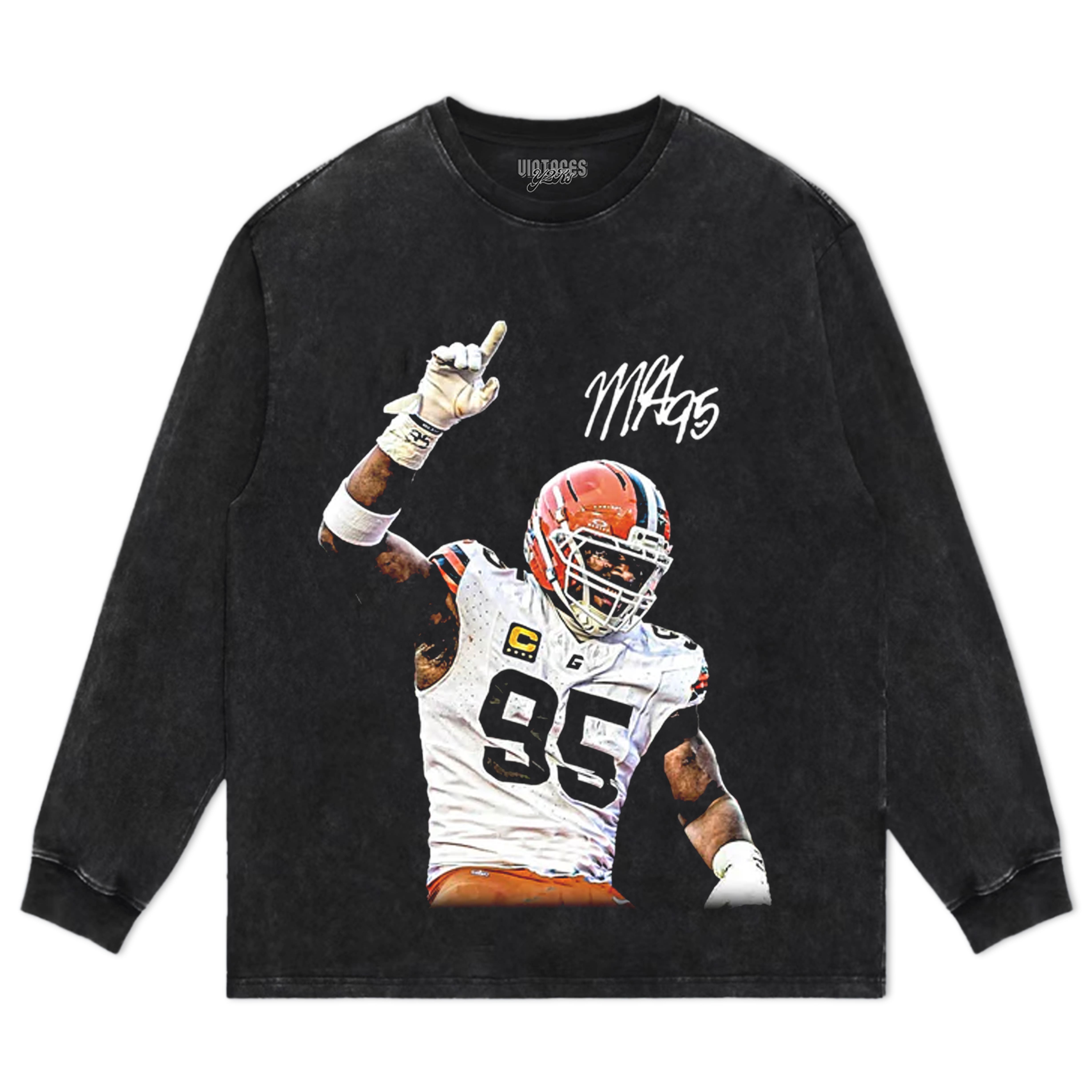 MYLES GARRETT & SACK KING TEE & LS & HOODIE