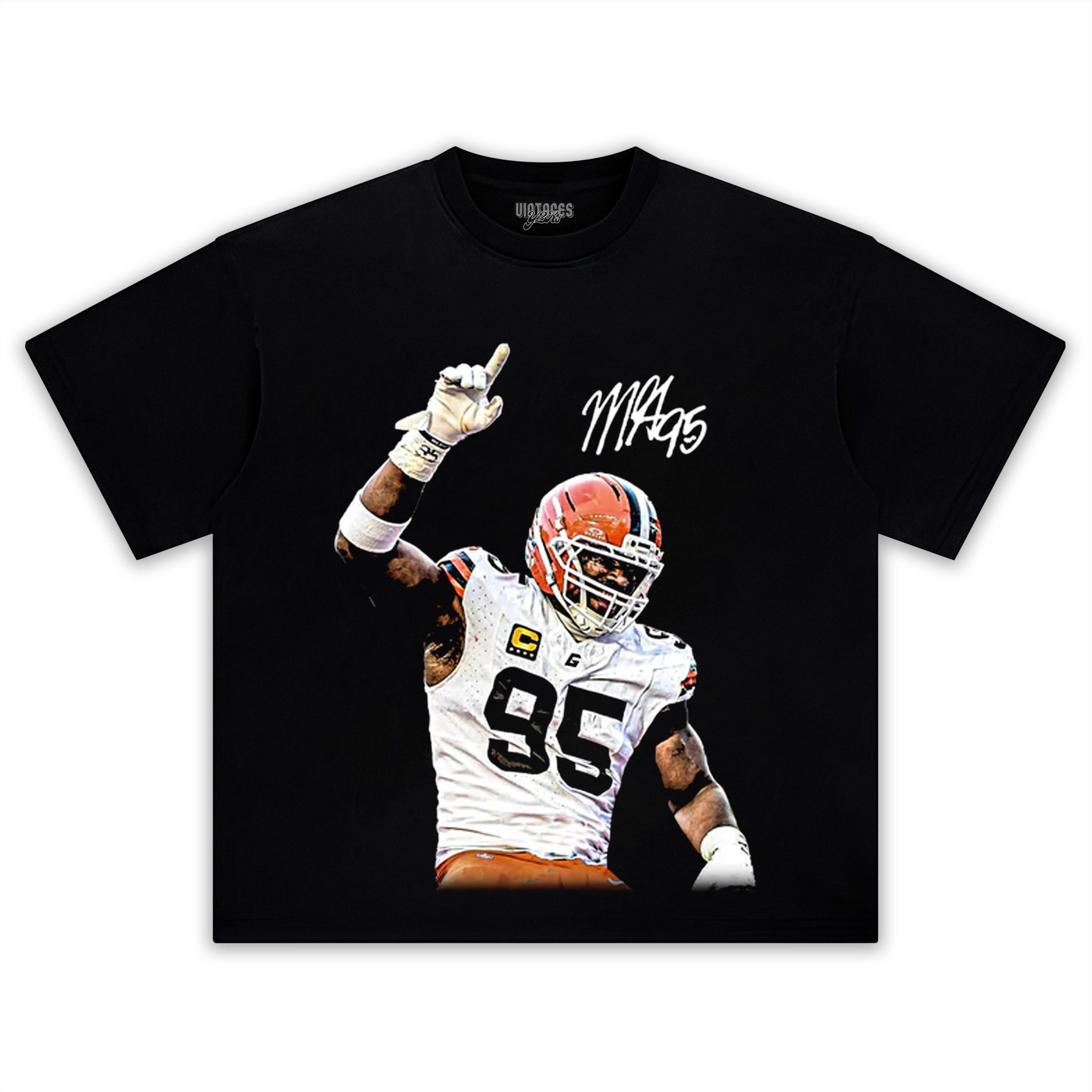 MYLES GARRETT & SACK KING TEE & LS & HOODIE