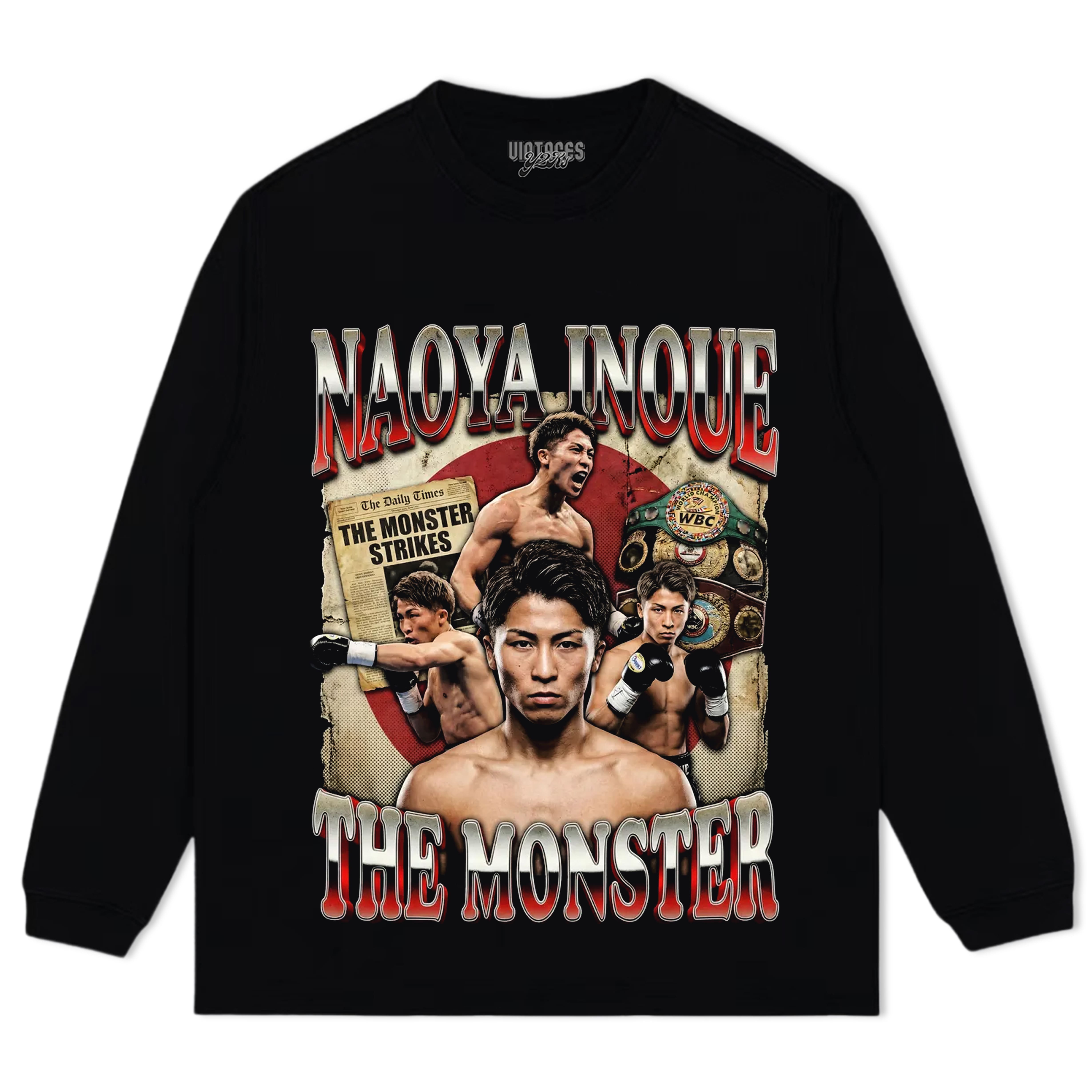 NAOYA INOUE THE MONSTER BOXING TANK TOP & TEE & LONG SLEEVE & LAYERED LS & HOODIE