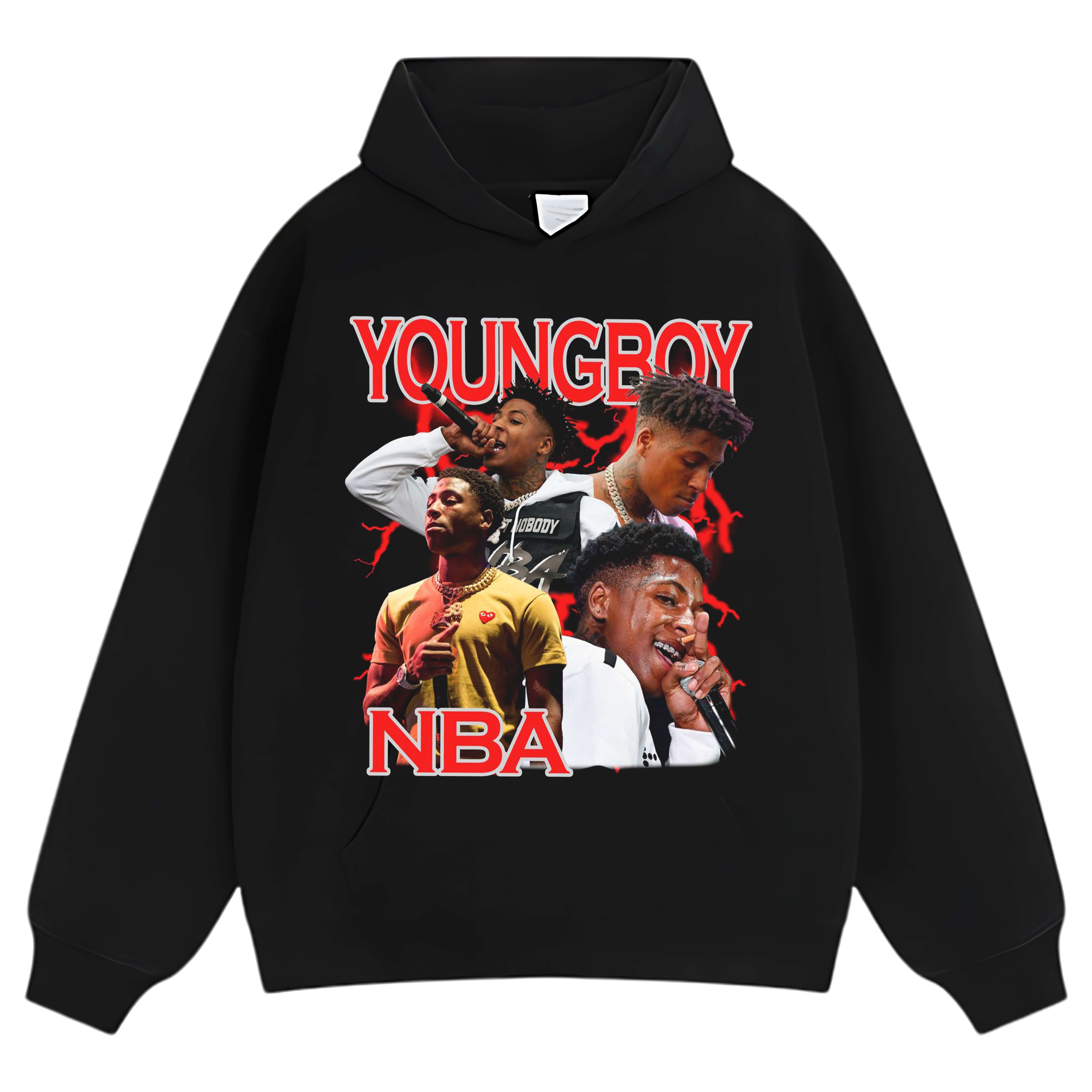 NBA YOUNGBOY PUZZLE TEE & LS & HOODIE