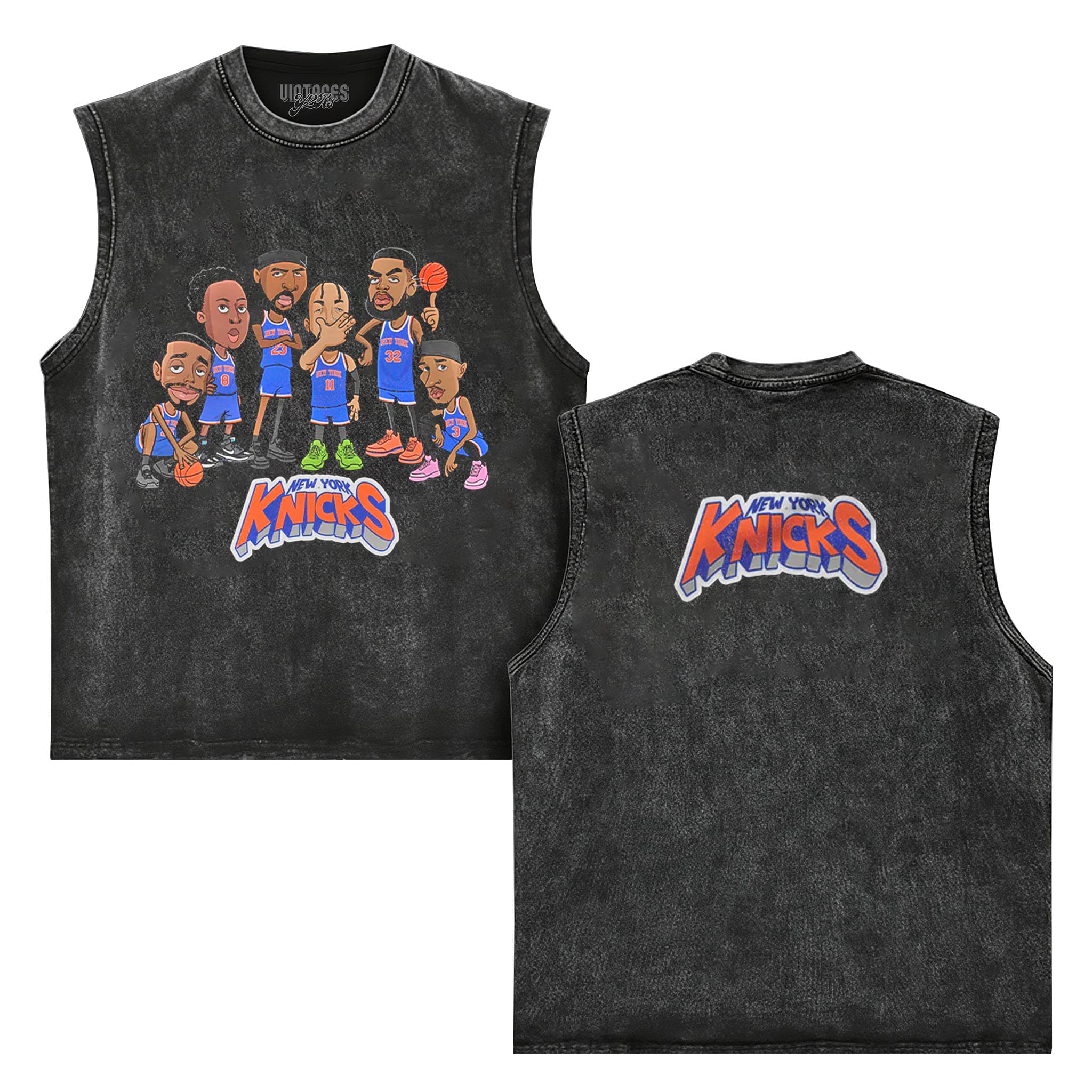 NEW YORK 2026 CHAMPION CARTOON V2 TANK TOP & TEE