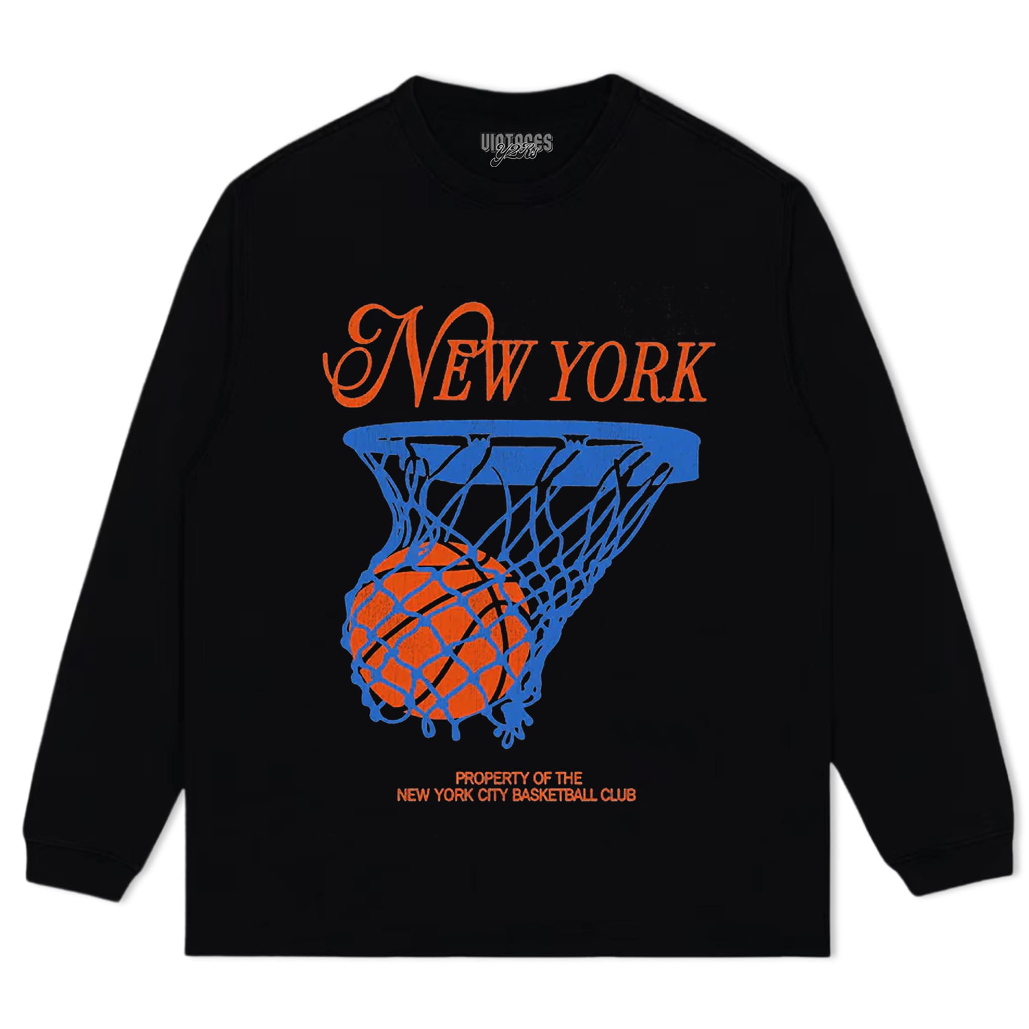 NEW YORK BASKETBALL TANK TOP & TEE & LONG SLEEVE & LAYERED LS & HOODIE