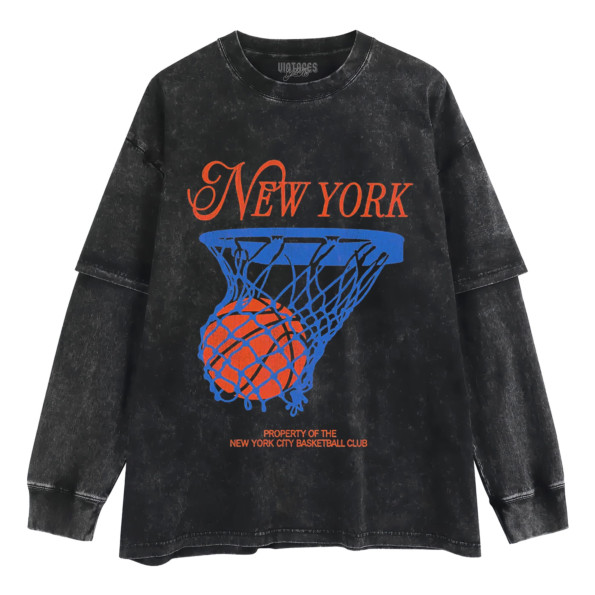 NEW YORK BASKETBALL TANK TOP & TEE & LONG SLEEVE & LAYERED LS & HOODIE