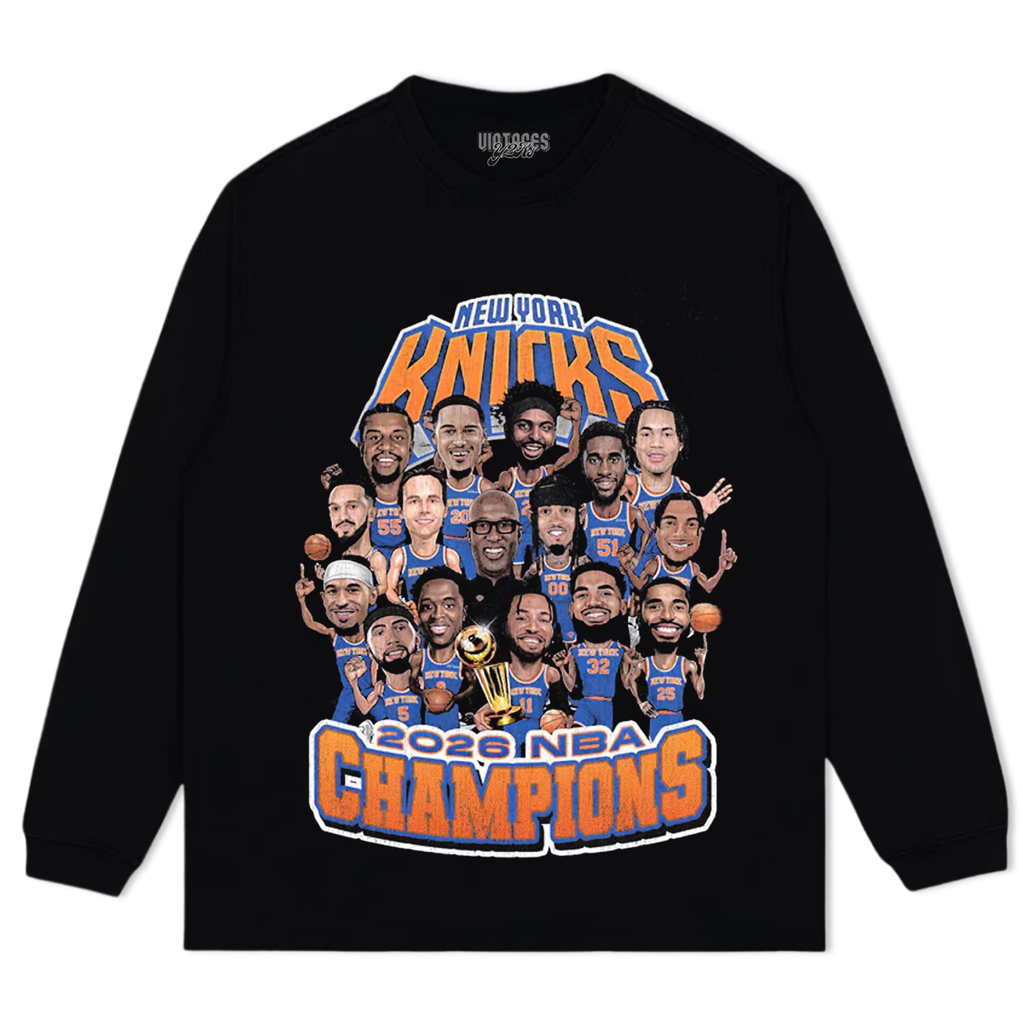 NEW YORK CHAMPION 2026 TANK TOP & TEE & LONG SLEEVE & LAYERED LS & HOODIE