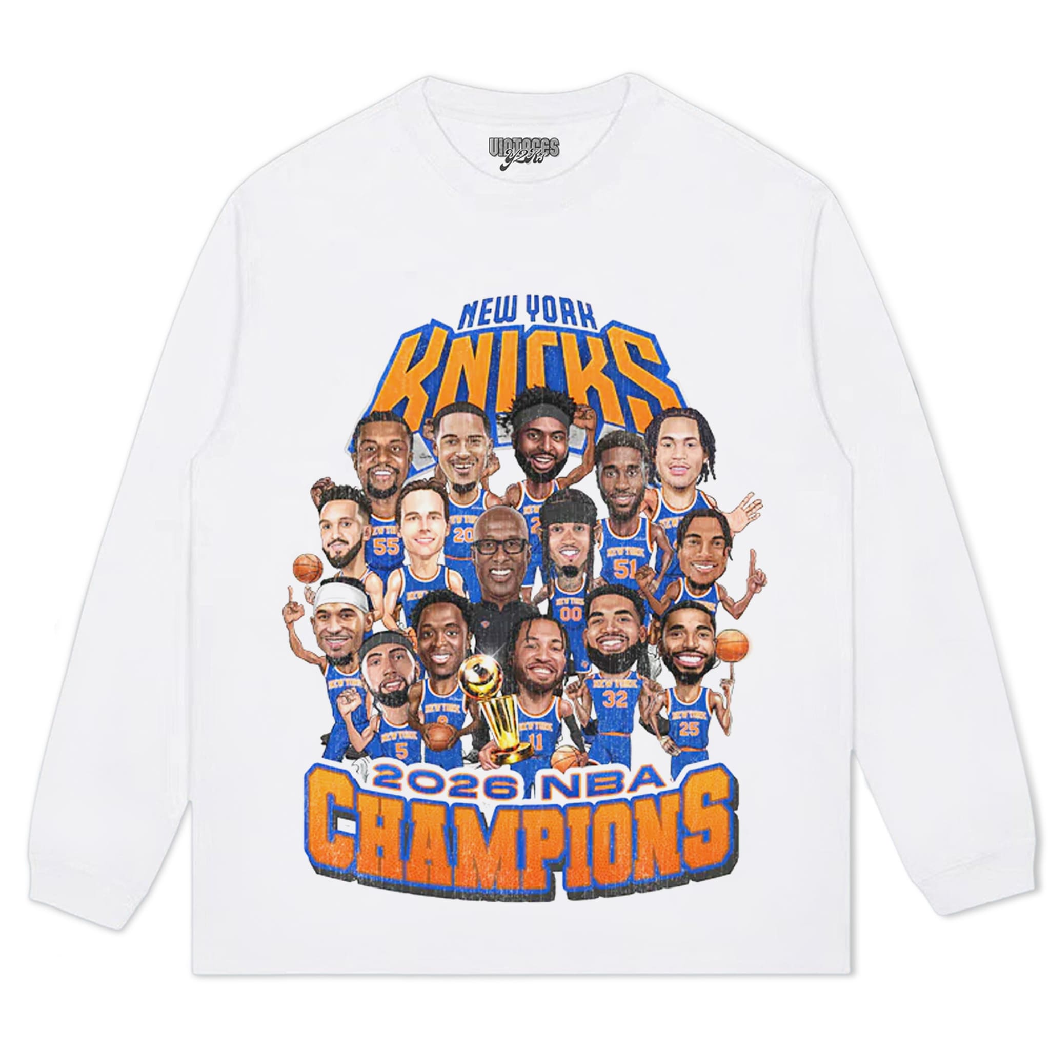 NEW YORK CHAMPION 2026 TANK TOP & TEE & LONG SLEEVE & LAYERED LS & HOODIE