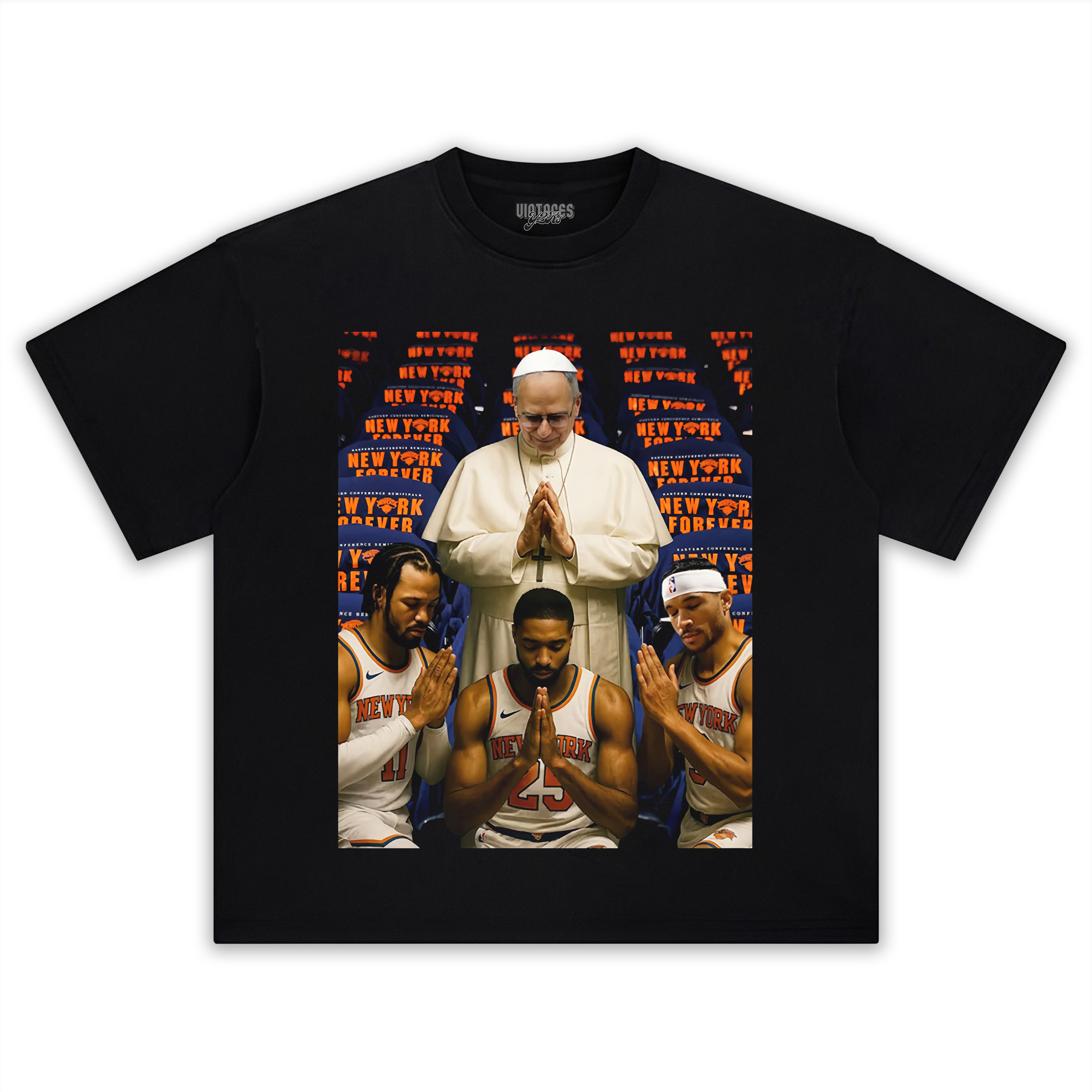 NEW POPE & NEW YORK KNICKS TEE
