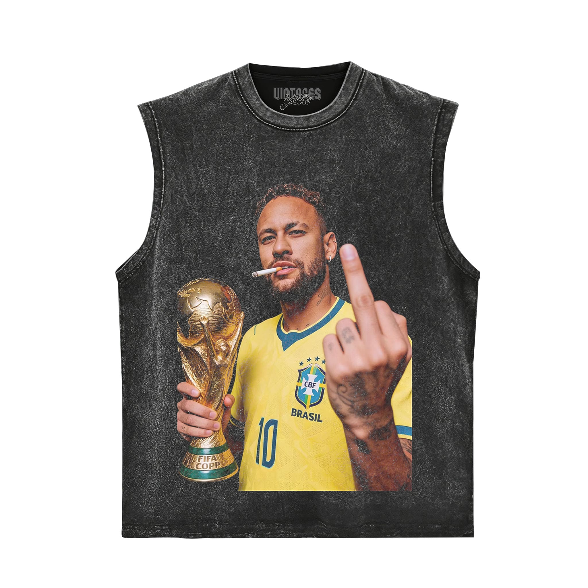 NEYMAR BRAZIL GOAT V2 TANK TOP & TEE & LONG SLEEVE & LAYERED LS & HOODIE
