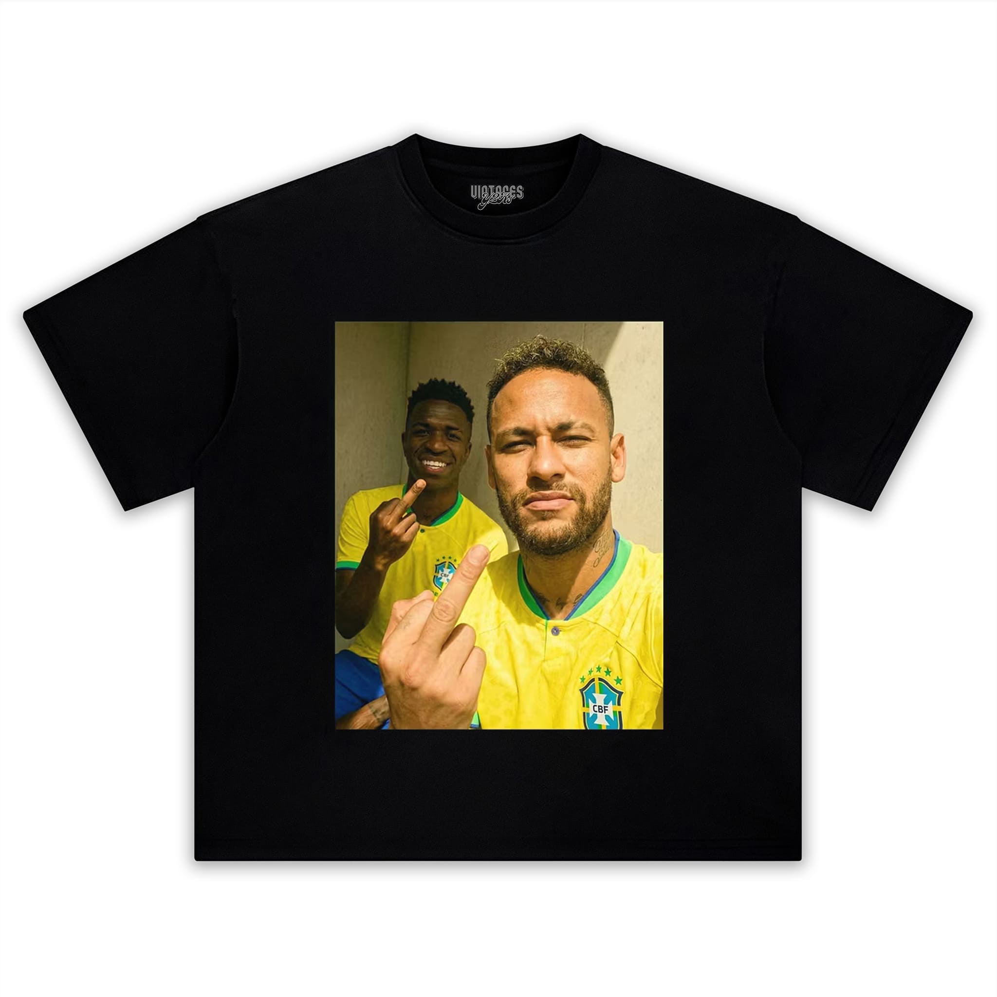 NEYMAR & VINÍCIUS JÚNIOR V2 TANK TOP & TEE & LONG SLEEVE & LAYERED LS & HOODIE