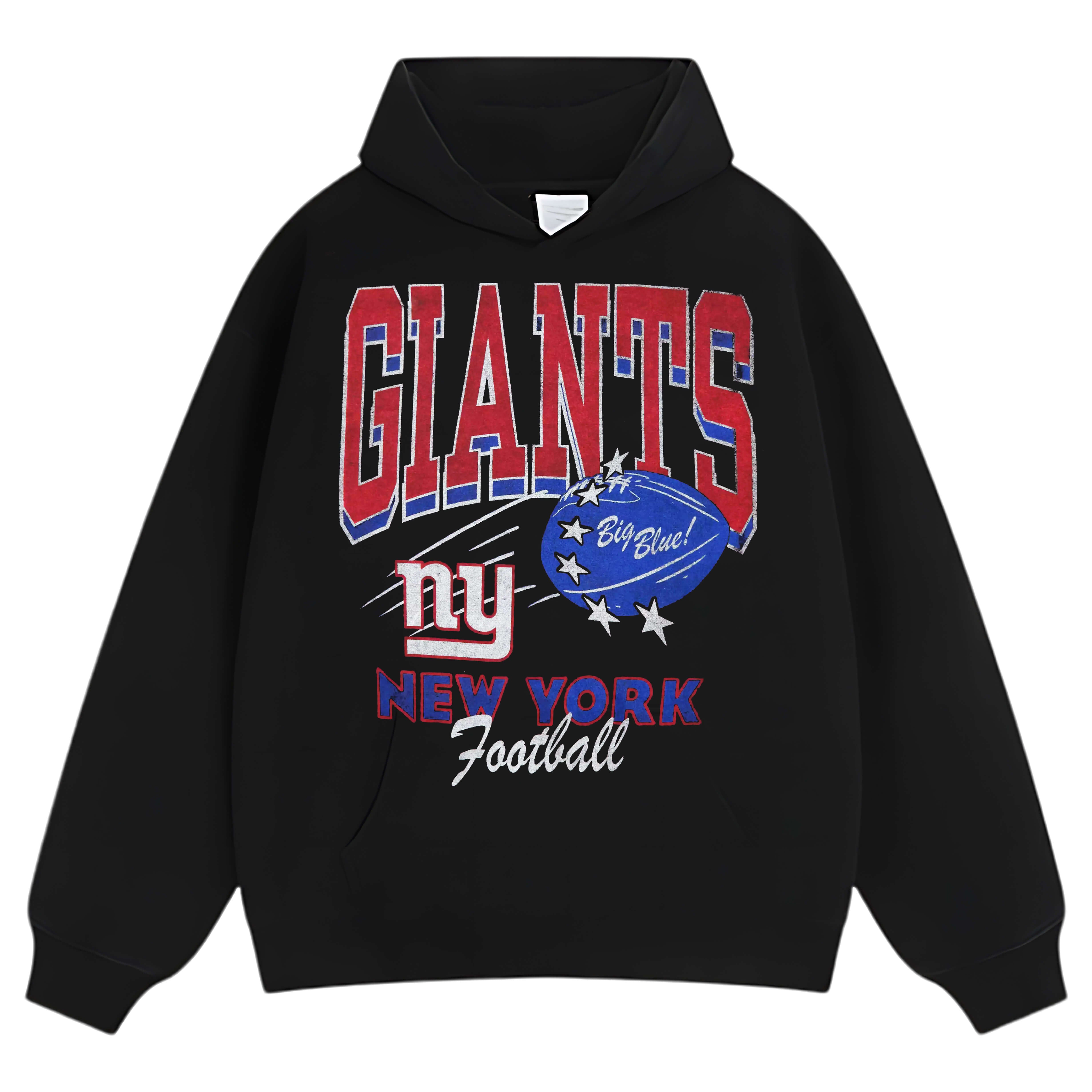 NFL BOXY NEW YORK GIANTS TEE & LS & HOODIE