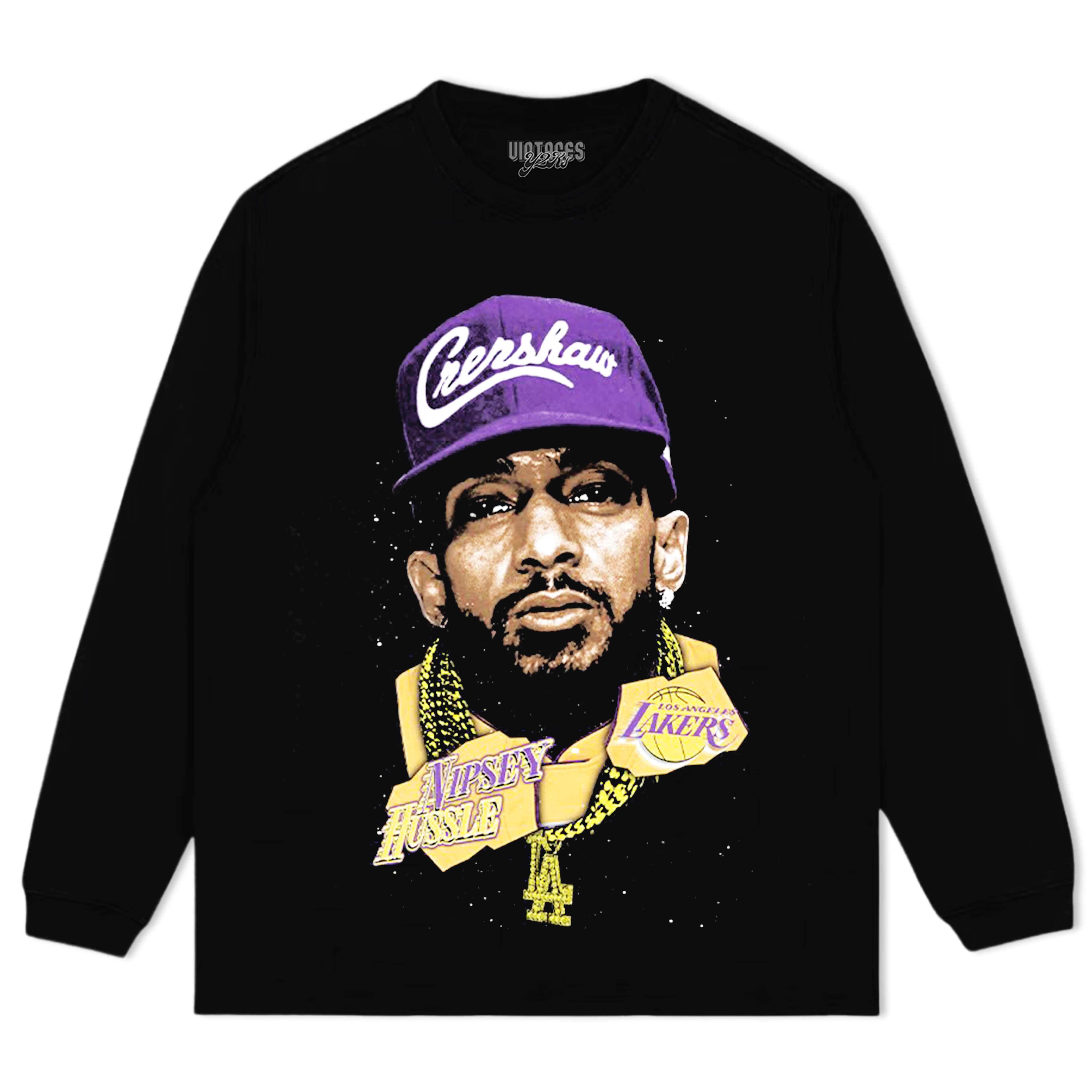 NIPSEY HUSSLE VINTAGE RAP TEE & LS & HOODIE