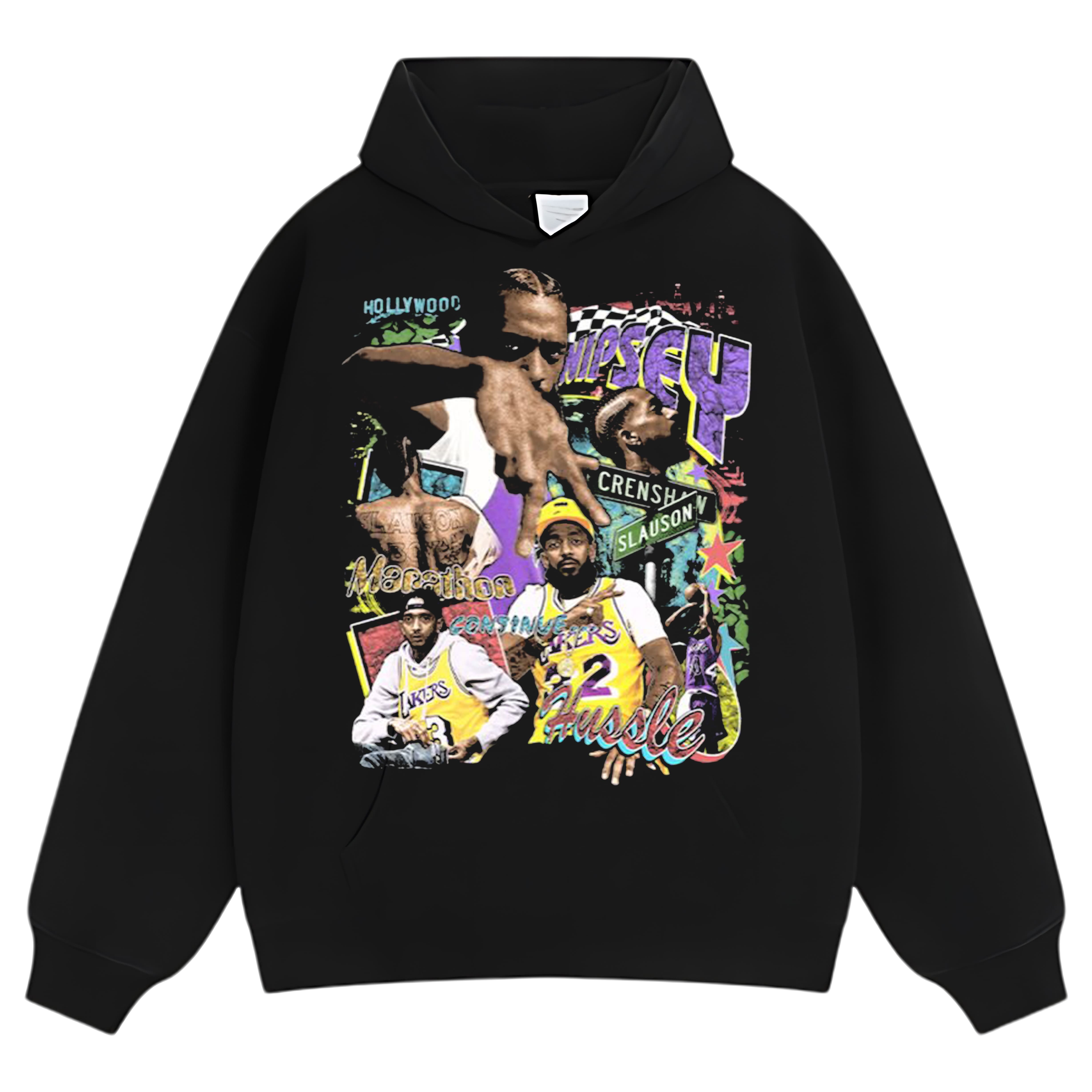 NIPSEY HUSSLE VINTAGE TEE & LS & HOODIE