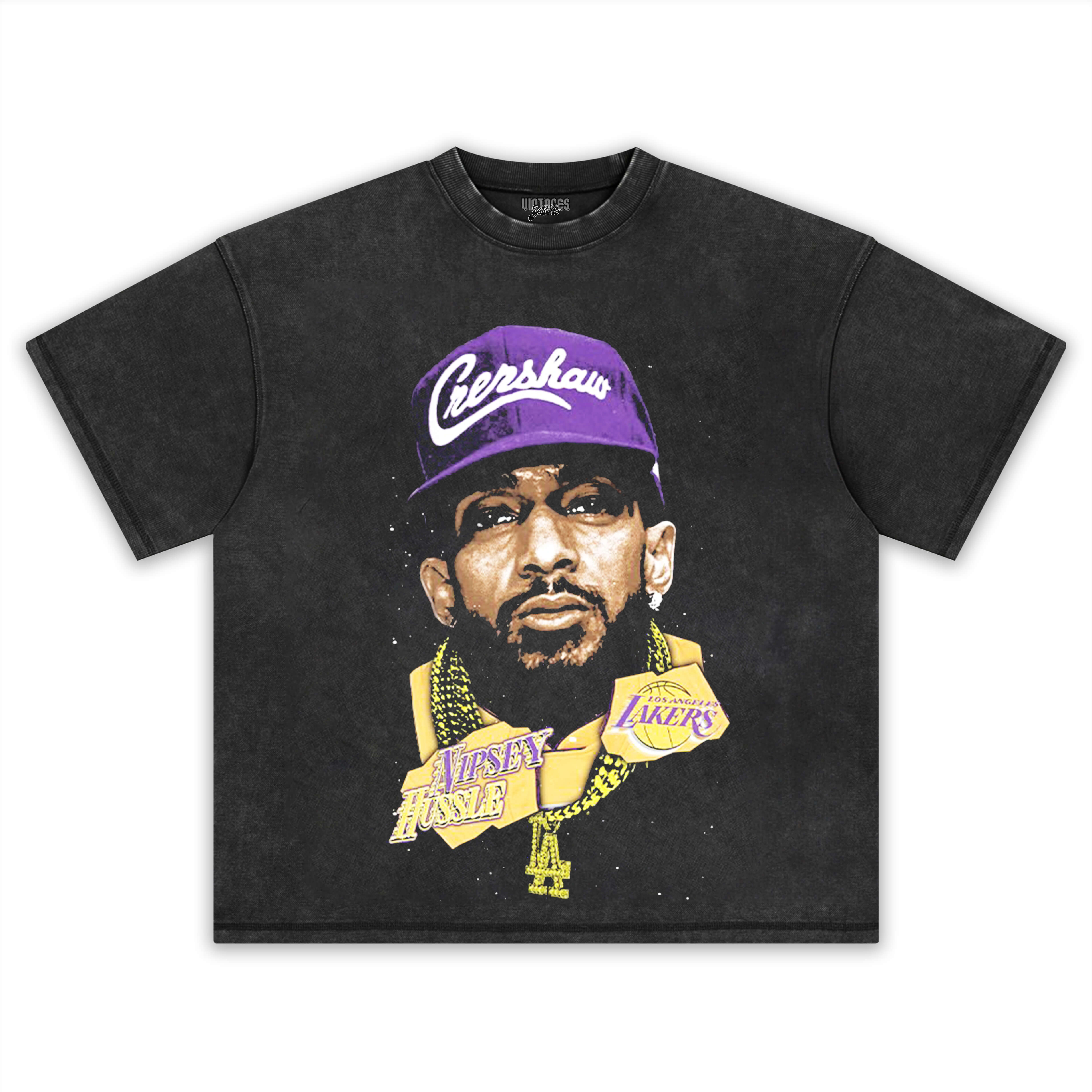 NIPSEY HUSSLE VINTAGE RAP TEE & LS & HOODIE
