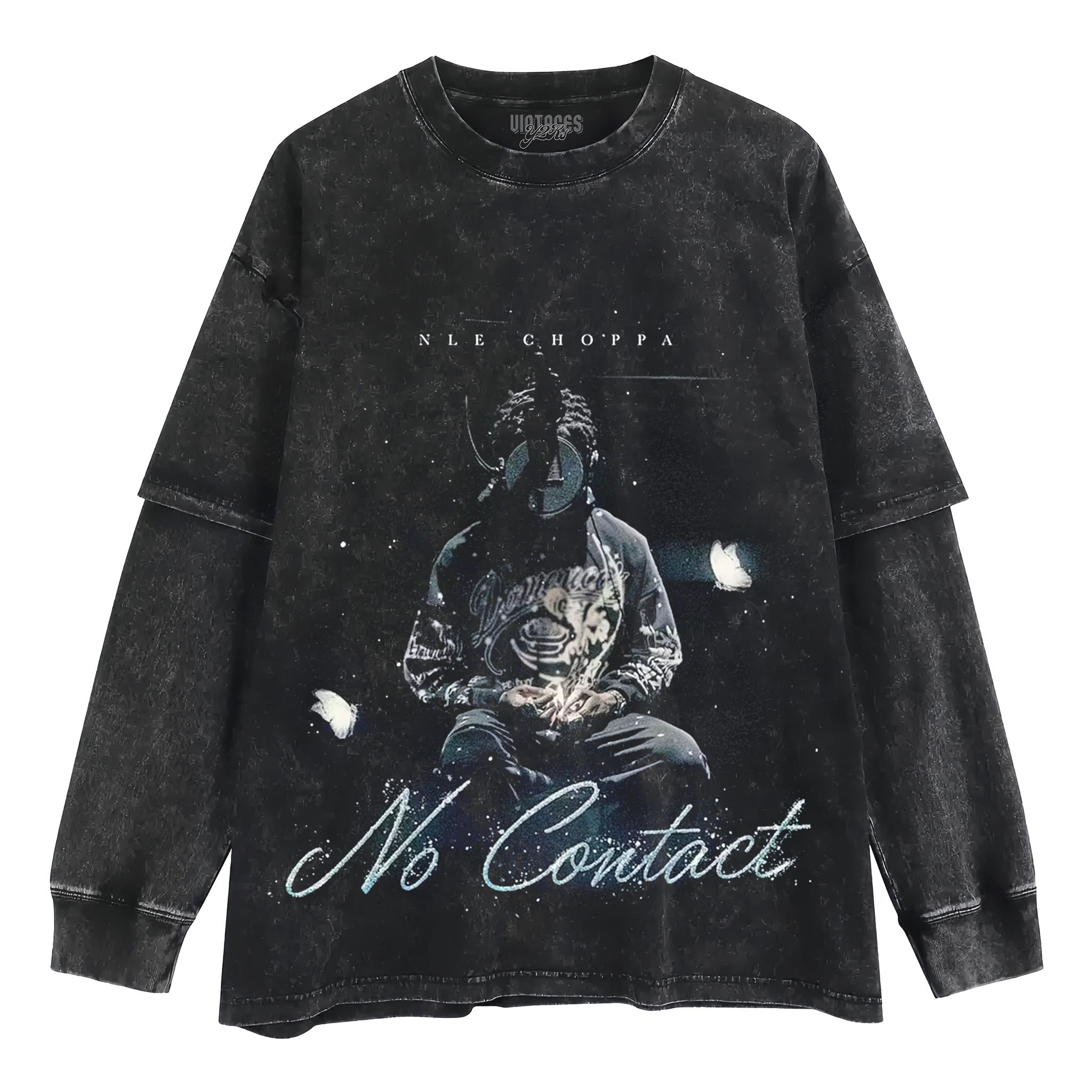 NLE CHOPPA — NO CONTACT TANK TOP & TEE & LONG SLEEVE & LAYERED LS & HOODIE