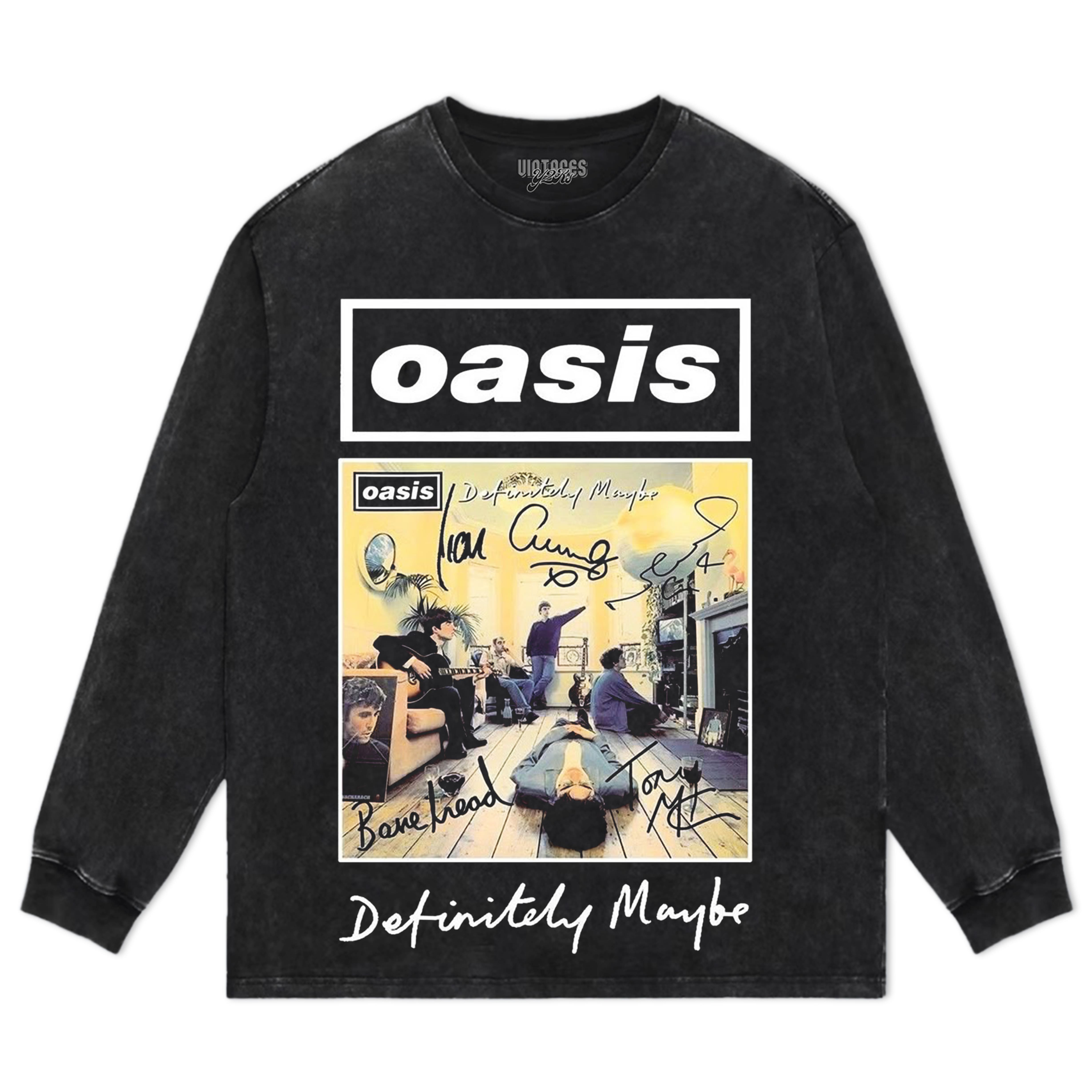 OASIS-DEFINITELY MAYBE TEE & LS & HOODIE
