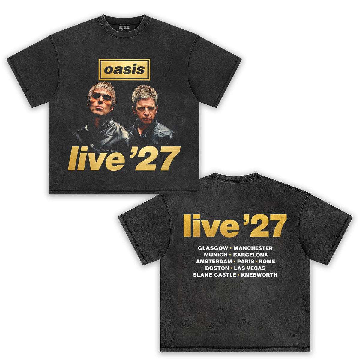 OASIS LIVE 27 TANK TOP & TEE