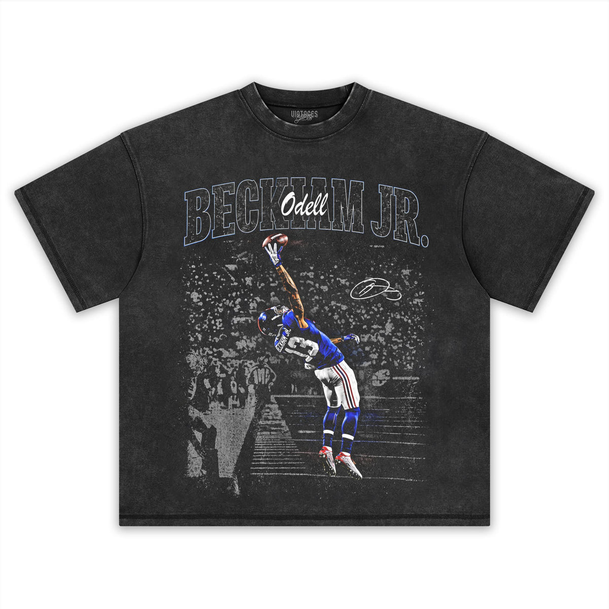 OBJ - NEW YORK FOOTBALL VINTAGE TANK TOP & TEE & LONG SLEEVE & LAYERED LS & HOODIE