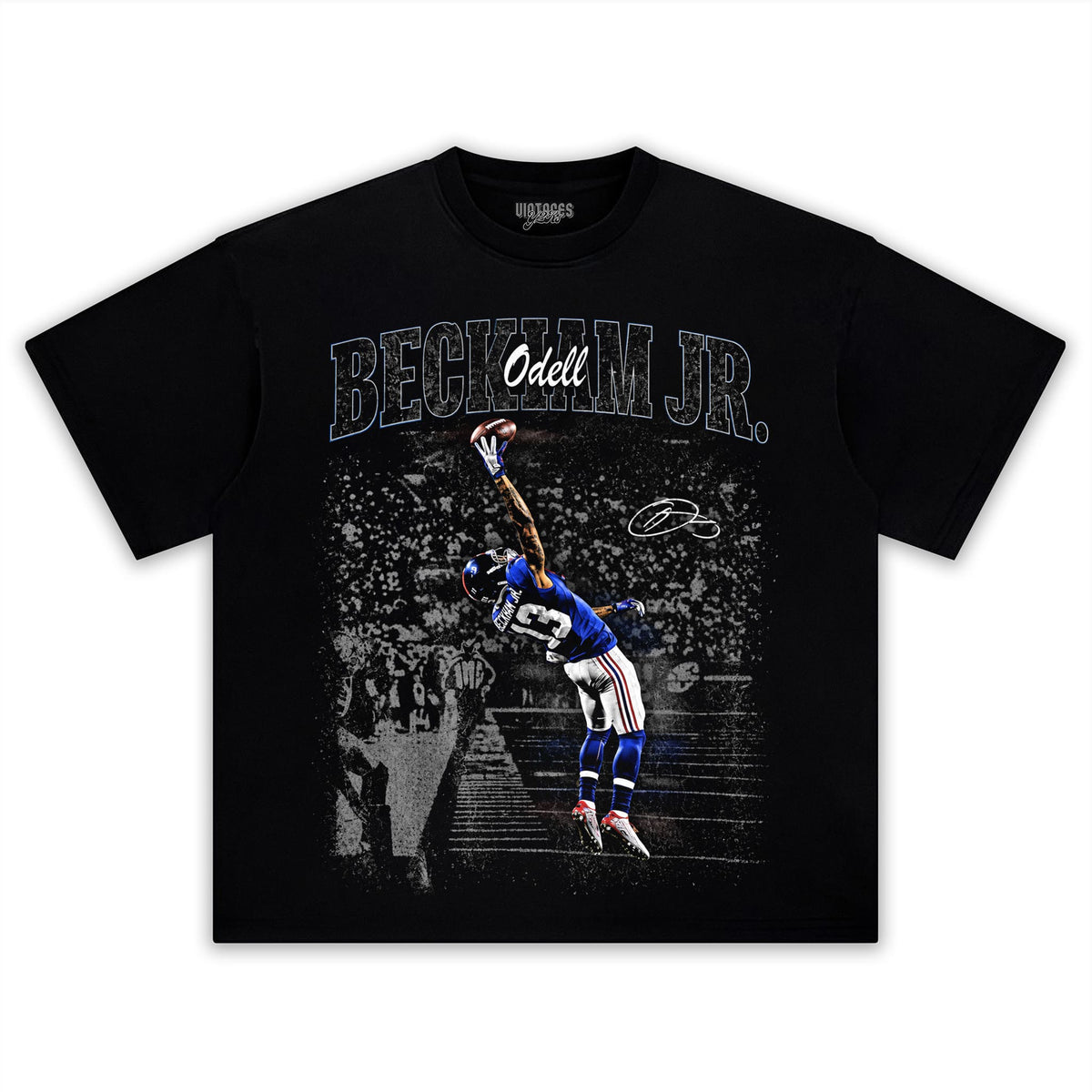 OBJ - NEW YORK FOOTBALL VINTAGE TANK TOP & TEE & LONG SLEEVE & LAYERED LS & HOODIE