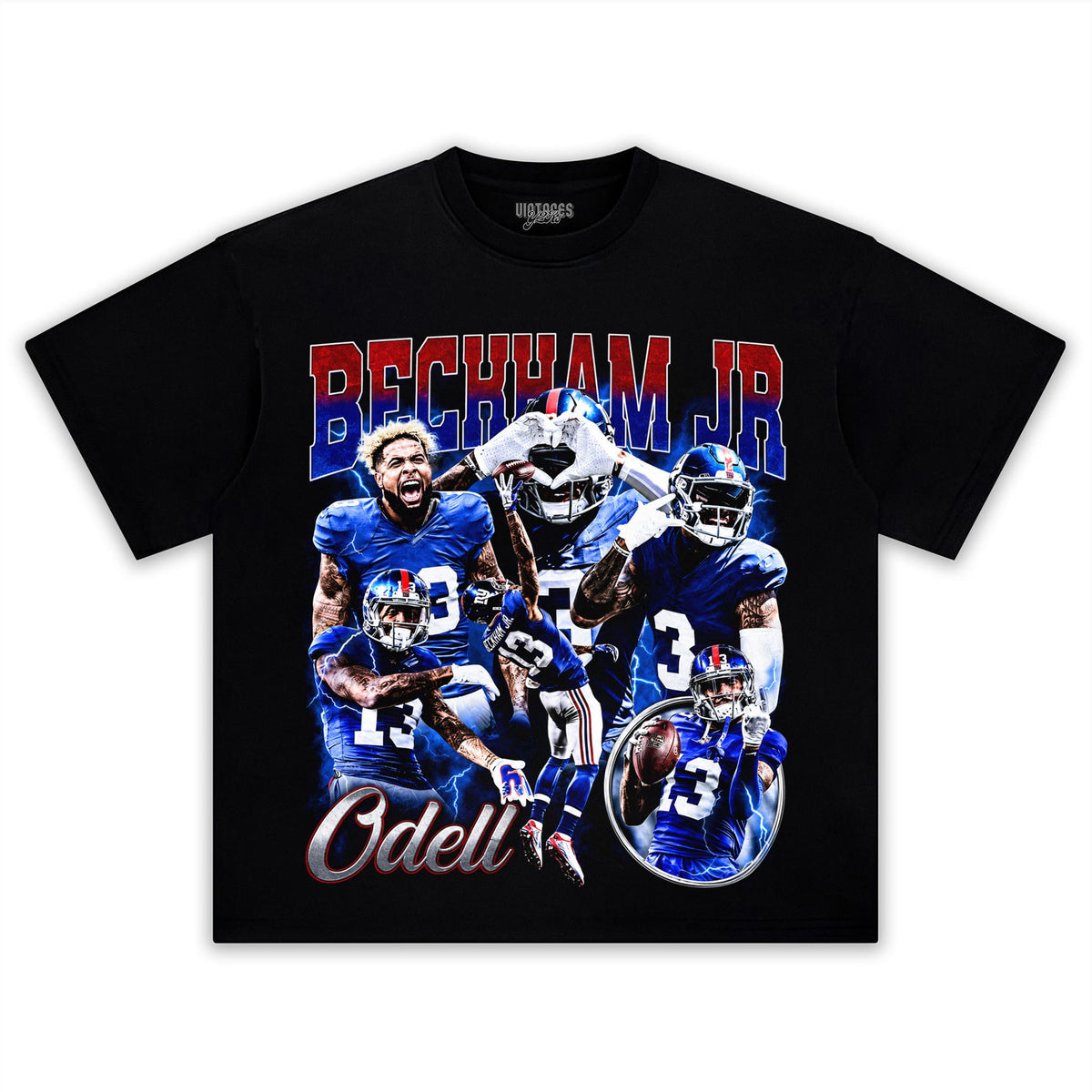 OBJ - NEW YORK FOOTBALL VINTAGE V2 TANK TOP & TEE & LONG SLEEVE & LAYERED LS & HOODIE