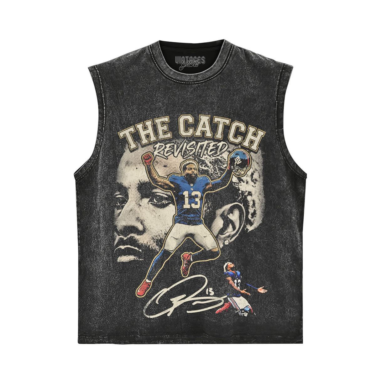 OBJ - THE CATCH GIANTS VINTAGE TANK TOP & TEE & LONG SLEEVE & LAYERED LS & HOODIE