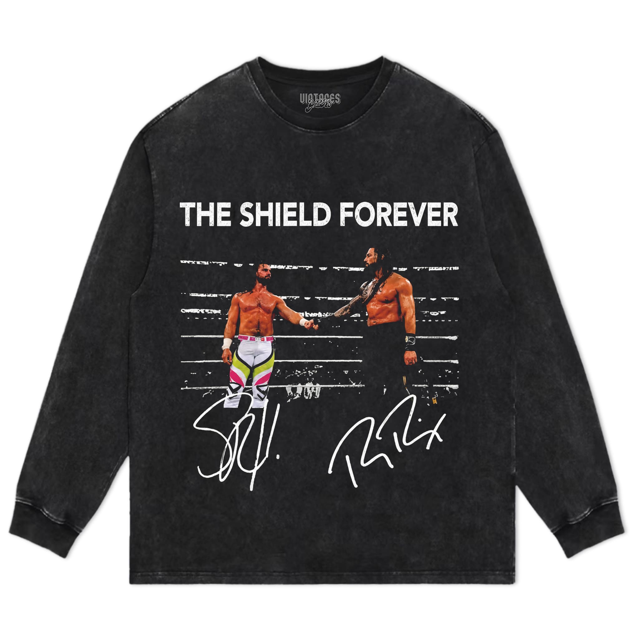 OFFICIAL 2026 THE SHIELD FOREVER ROMAN REIGNS AND SETH ROLLINS TANK TOP & TEE & LONG SLEEVE & LAYERED LS & HOODIE