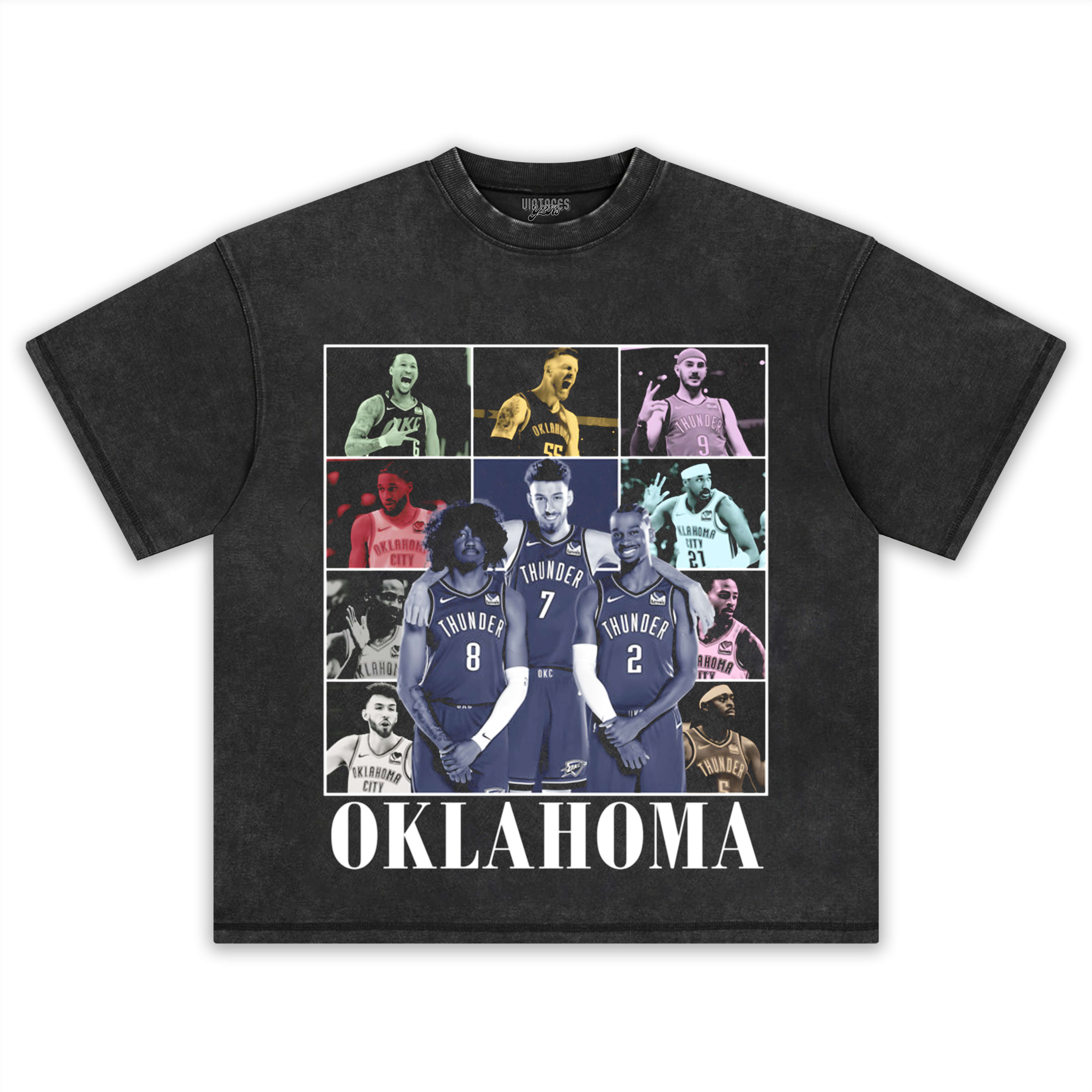 OKLAHOMA CITY BASKETBALL TEE & LS & HOODIE