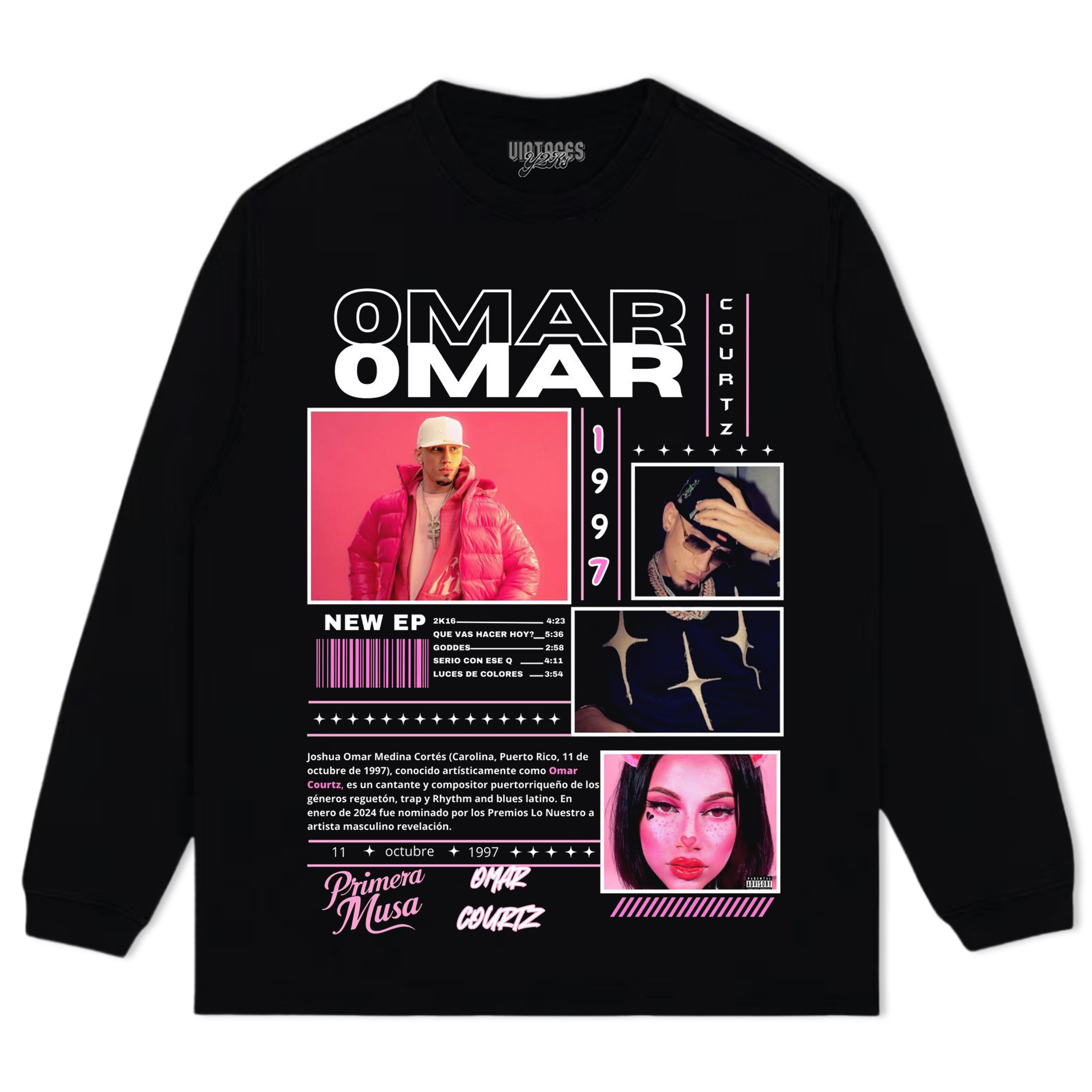 OMAR COURTZ V2 TEE & LS & HOODIE
