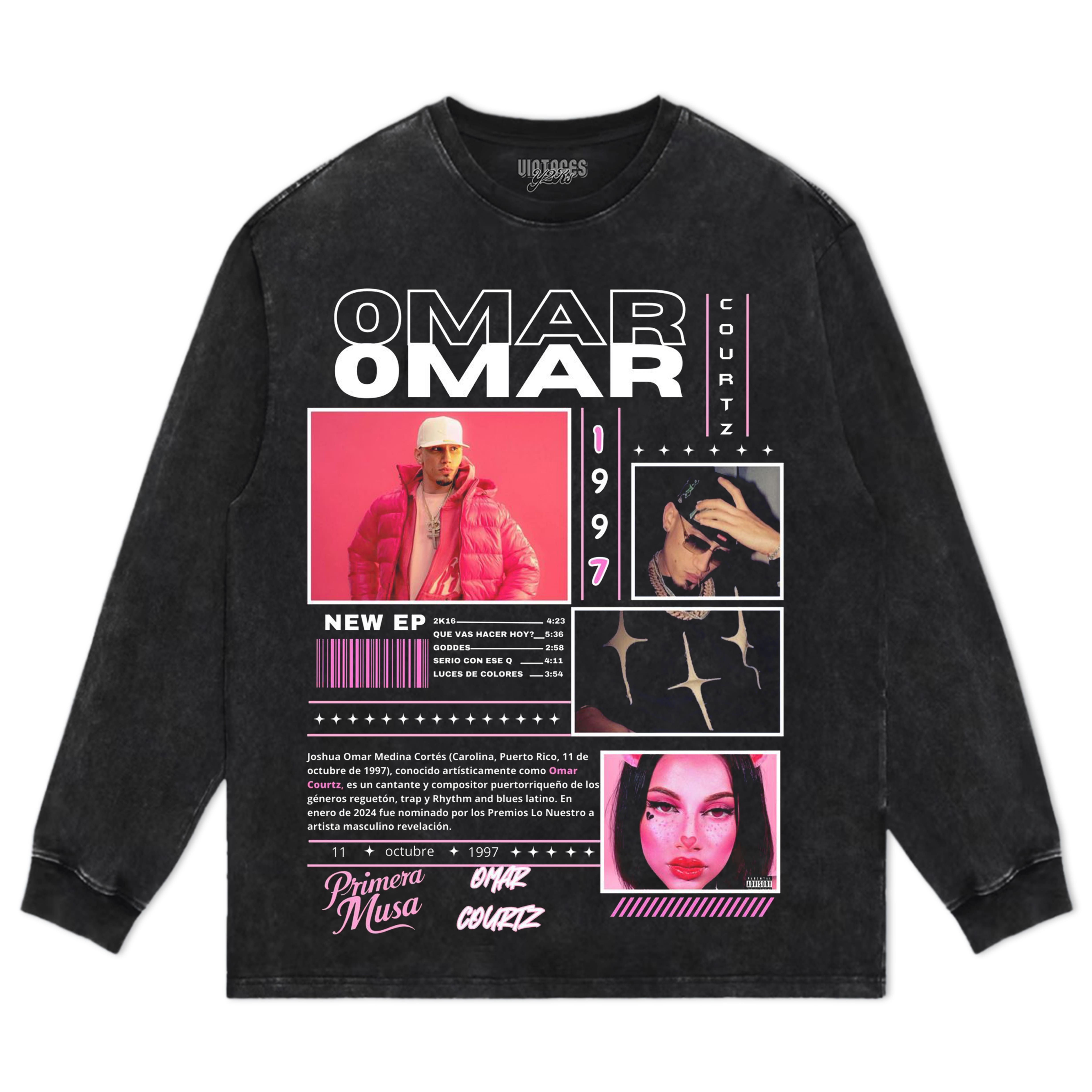 OMAR COURTZ V2 TEE & LS & HOODIE