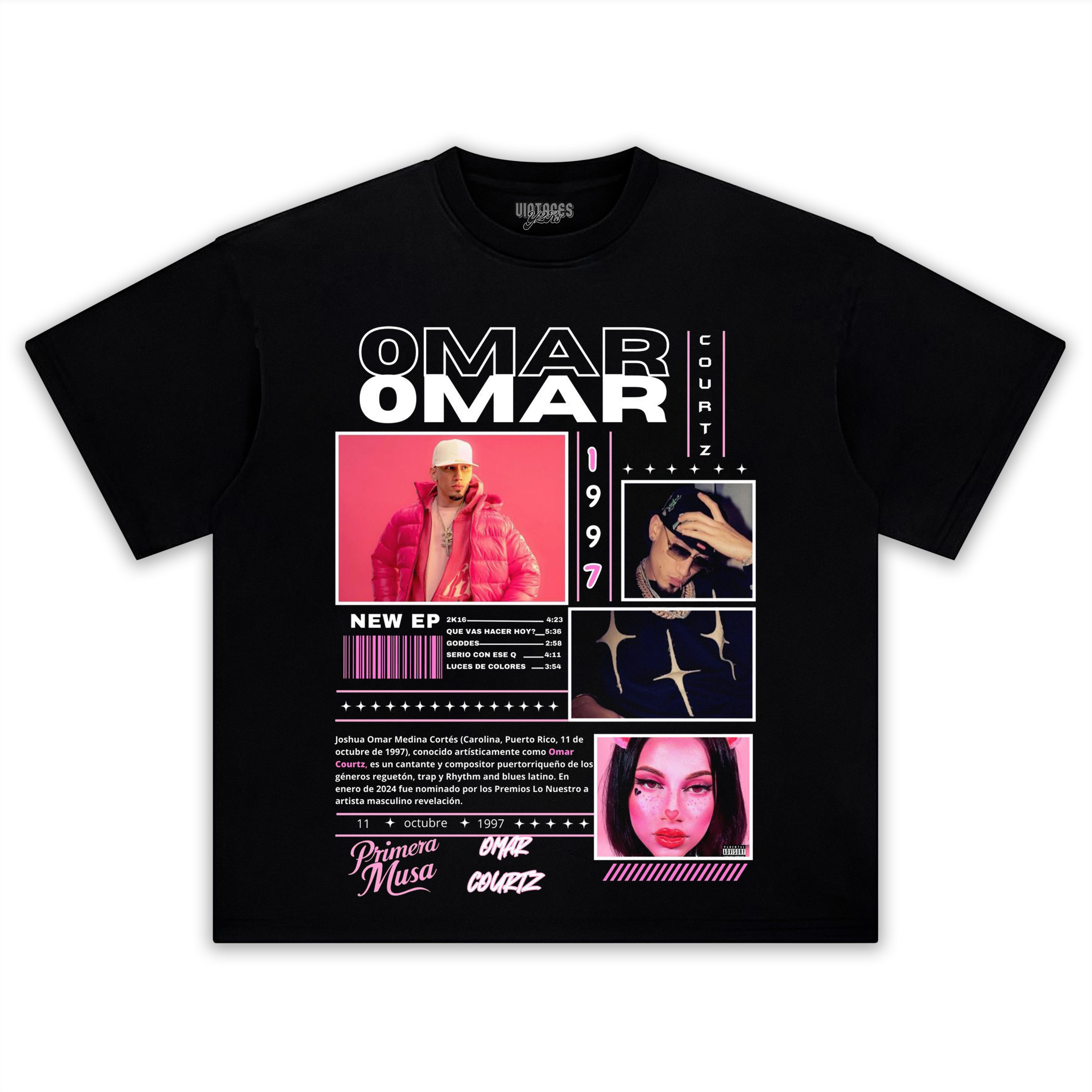 OMAR COURTZ V2 TEE & LS & HOODIE