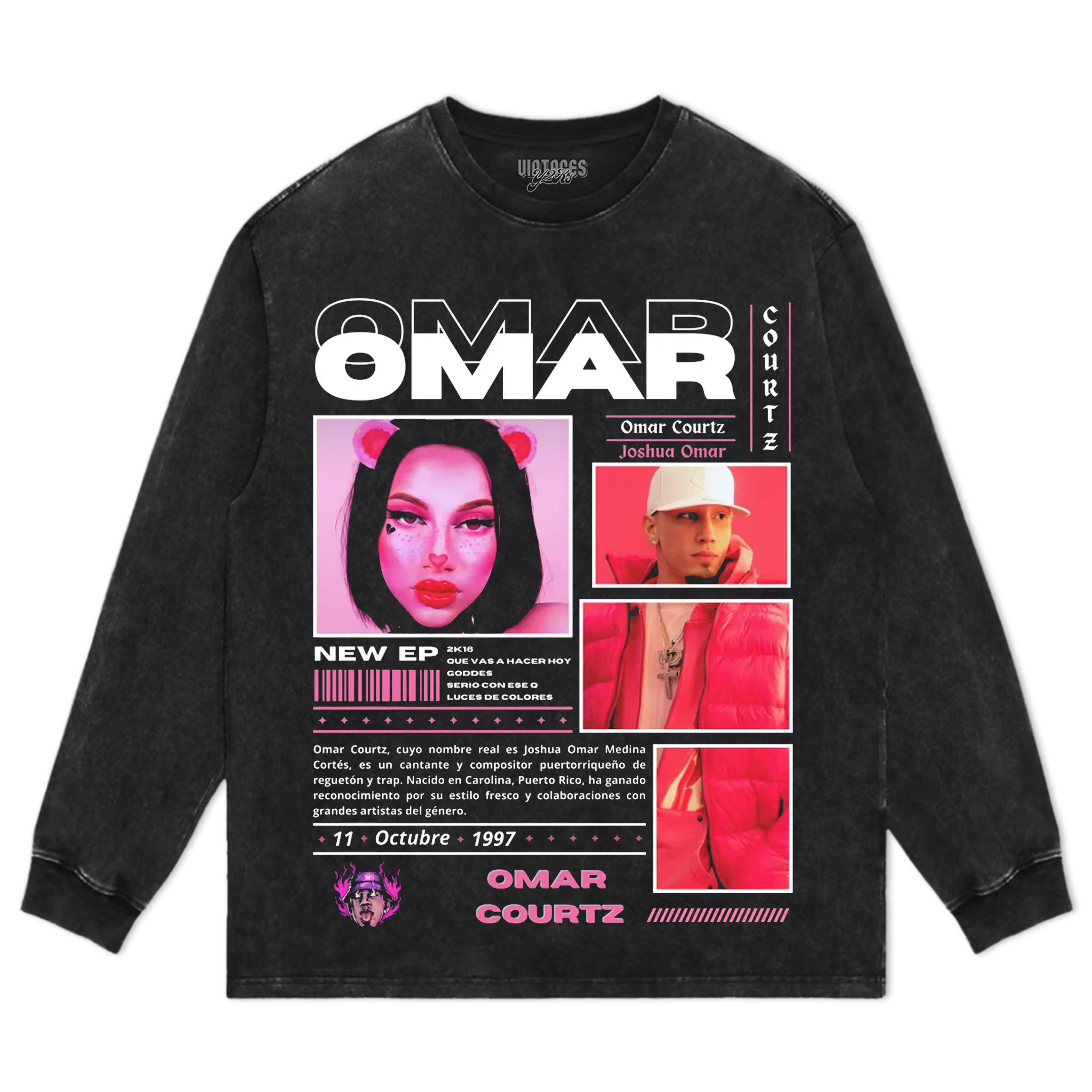 OMAR COURTZ V5 TEE & LS & HOODIE