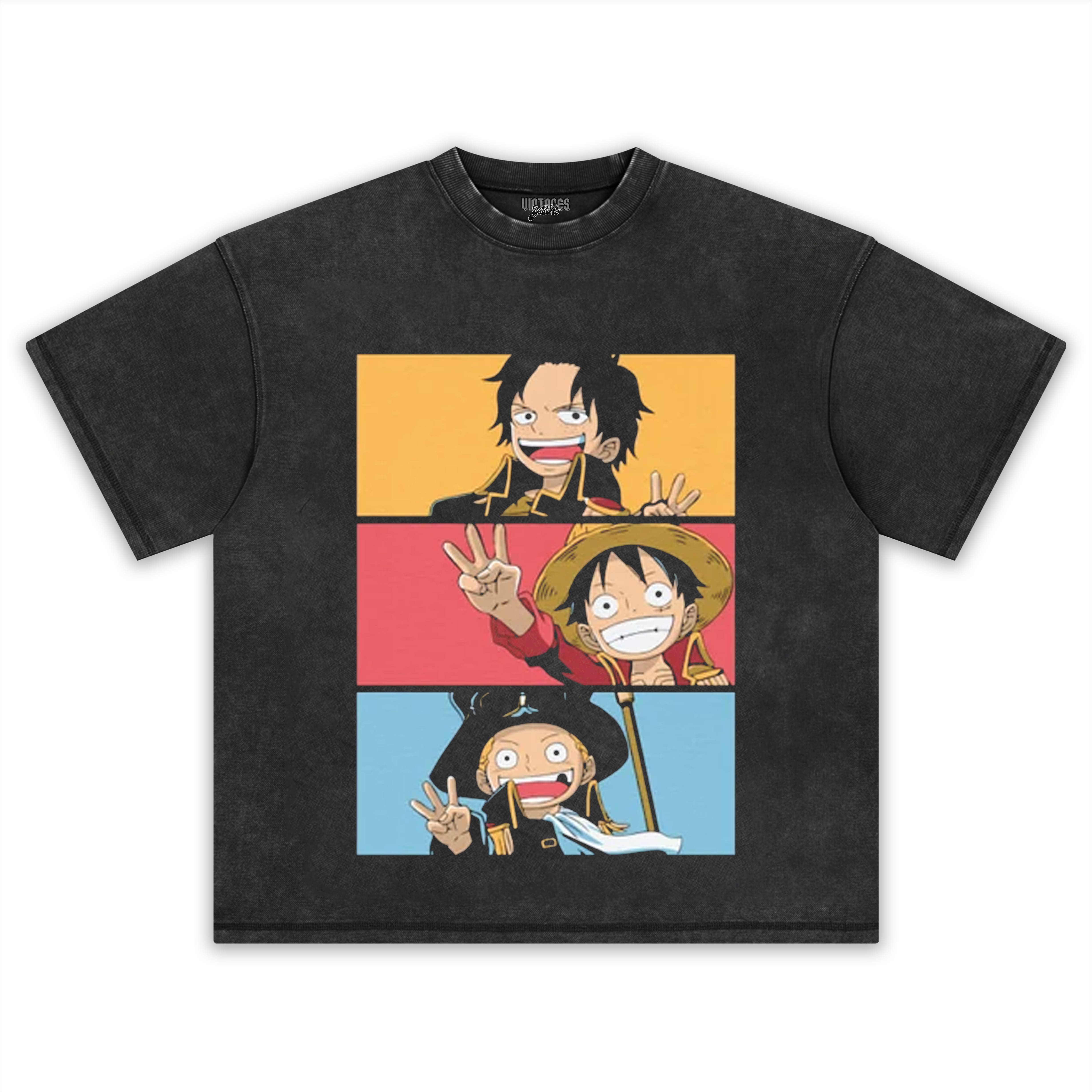ONE PIECE - LUFFY BROTHERS TEE & LS & HOODIE