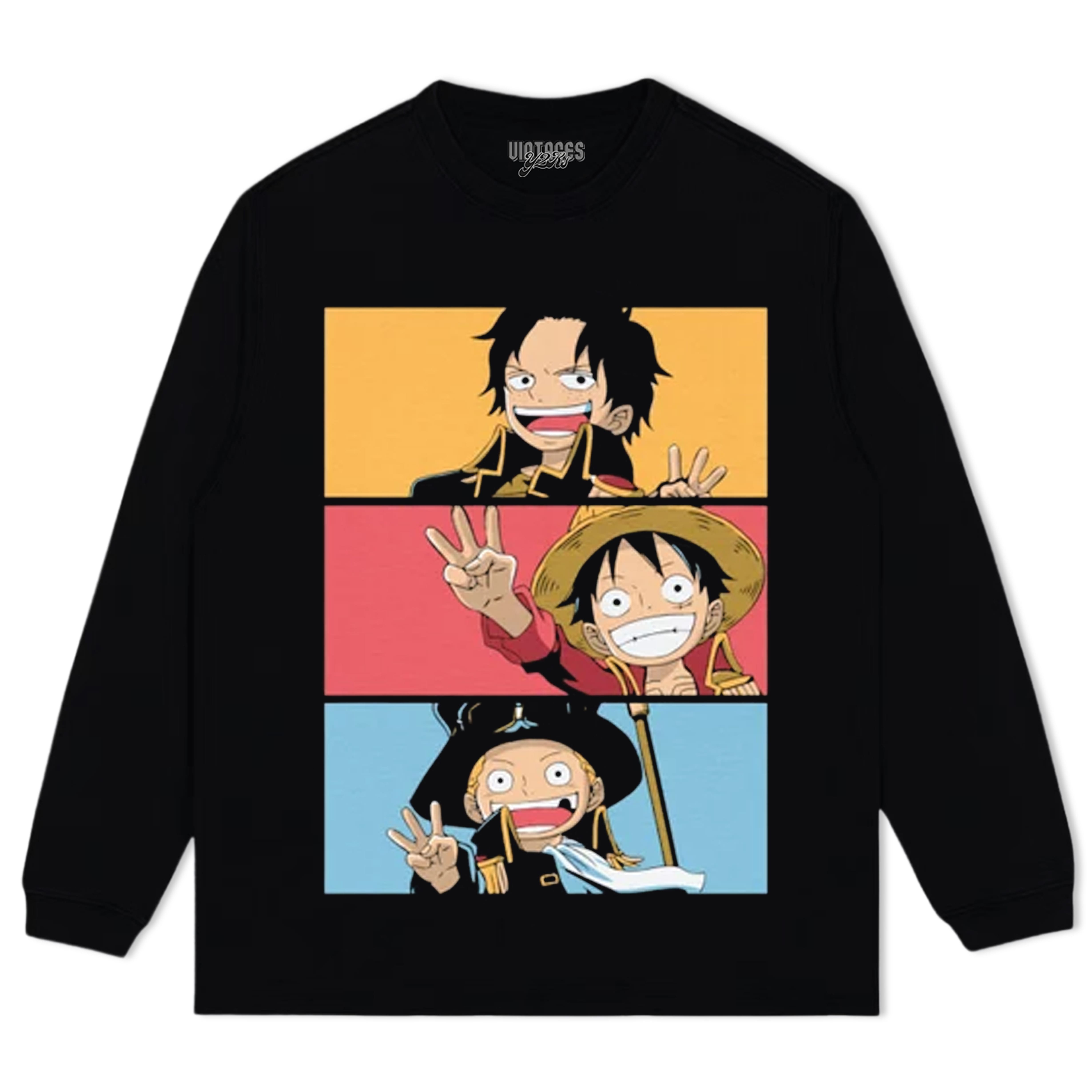 ONE PIECE - LUFFY BROTHERS TEE & LS & HOODIE