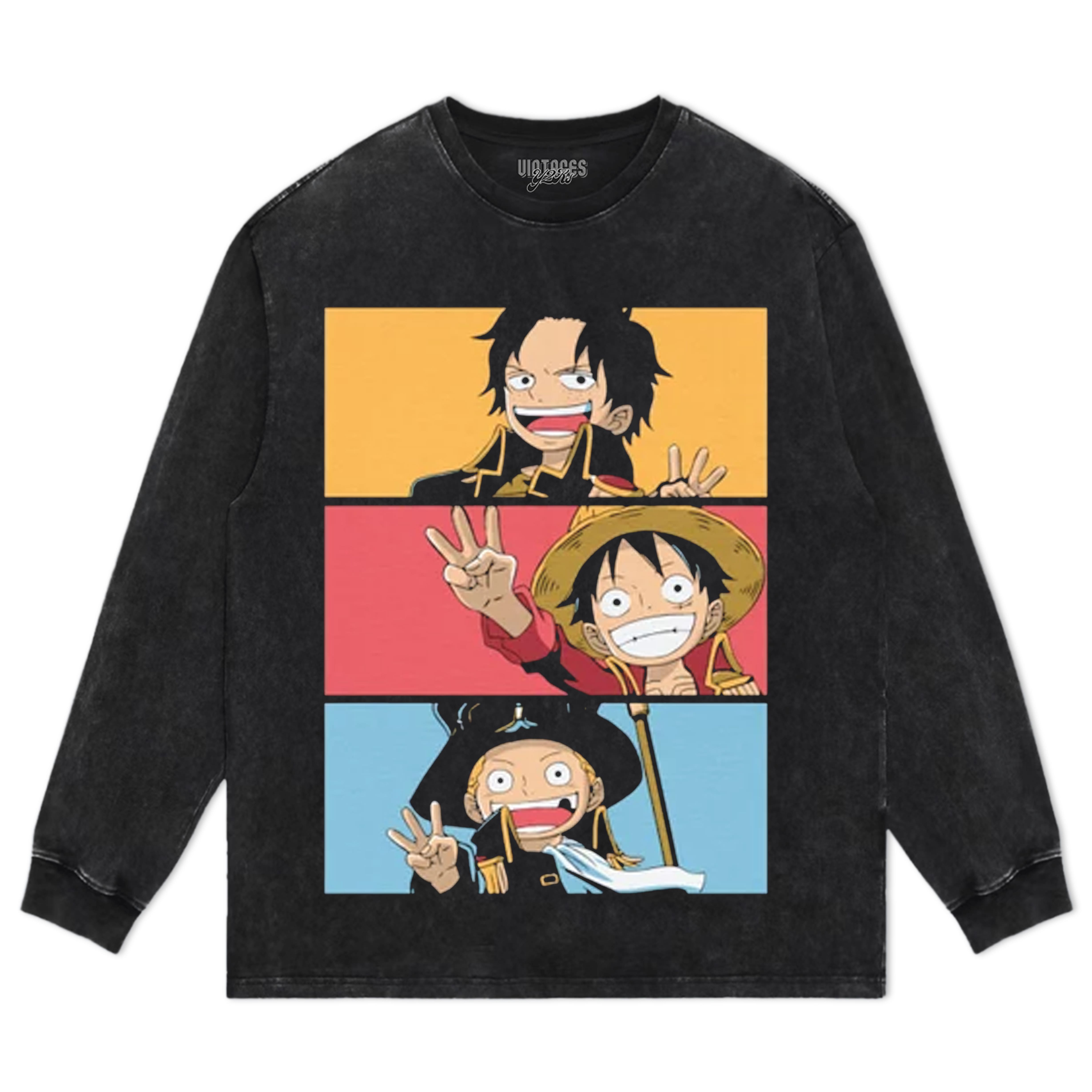 ONE PIECE - LUFFY BROTHERS TEE & LS & HOODIE