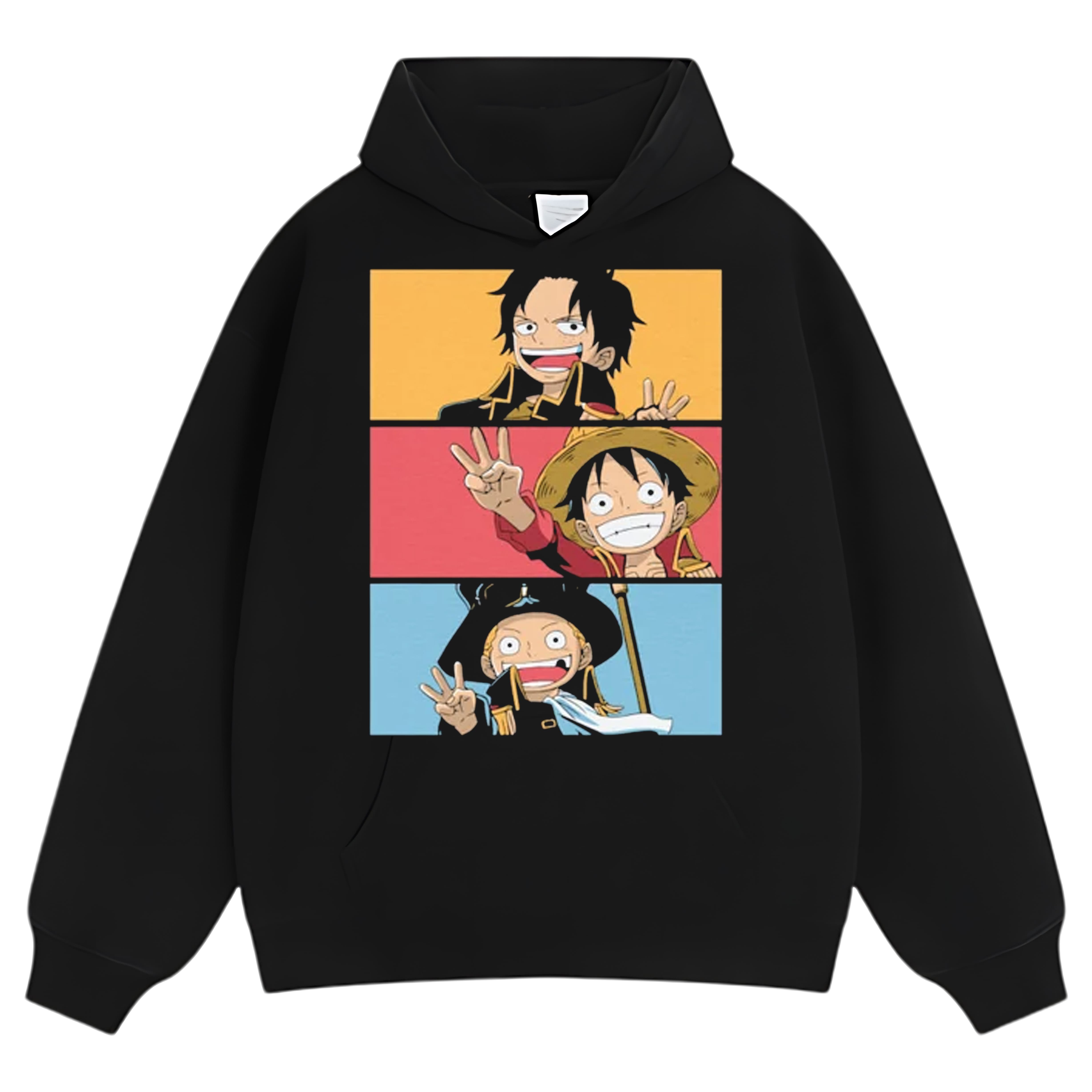 ONE PIECE - LUFFY BROTHERS TEE & LS & HOODIE