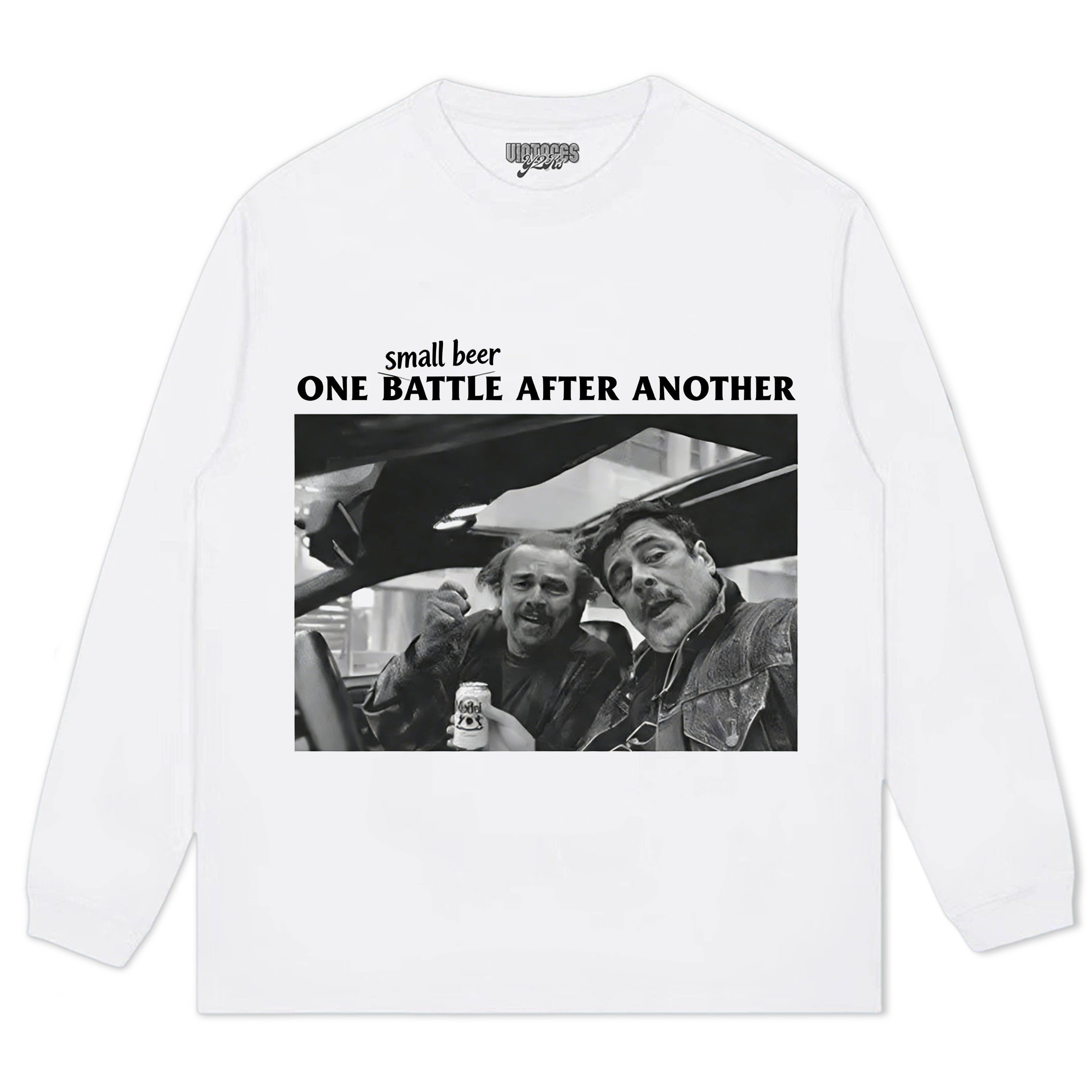 ONE SMALL BEER AFTER ANOTHER - COMEDY MEMES AND FILM ONE BATTLE AFTER ANOTHER TEE & LS & HOODIE