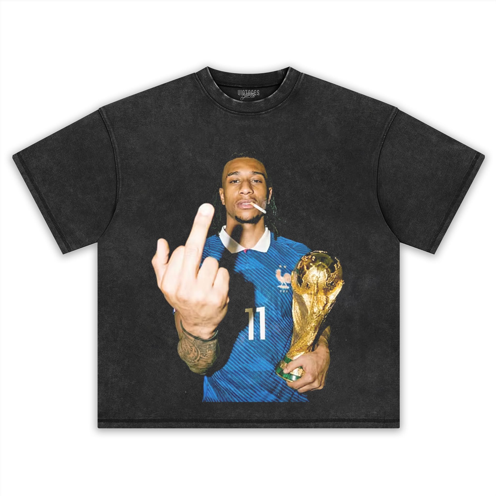 OUSMANE DEMBÉLÉ FRANCE TEAM V2 TANK TOP & TEE & LONG SLEEVE & LAYERED LS & HOODIE