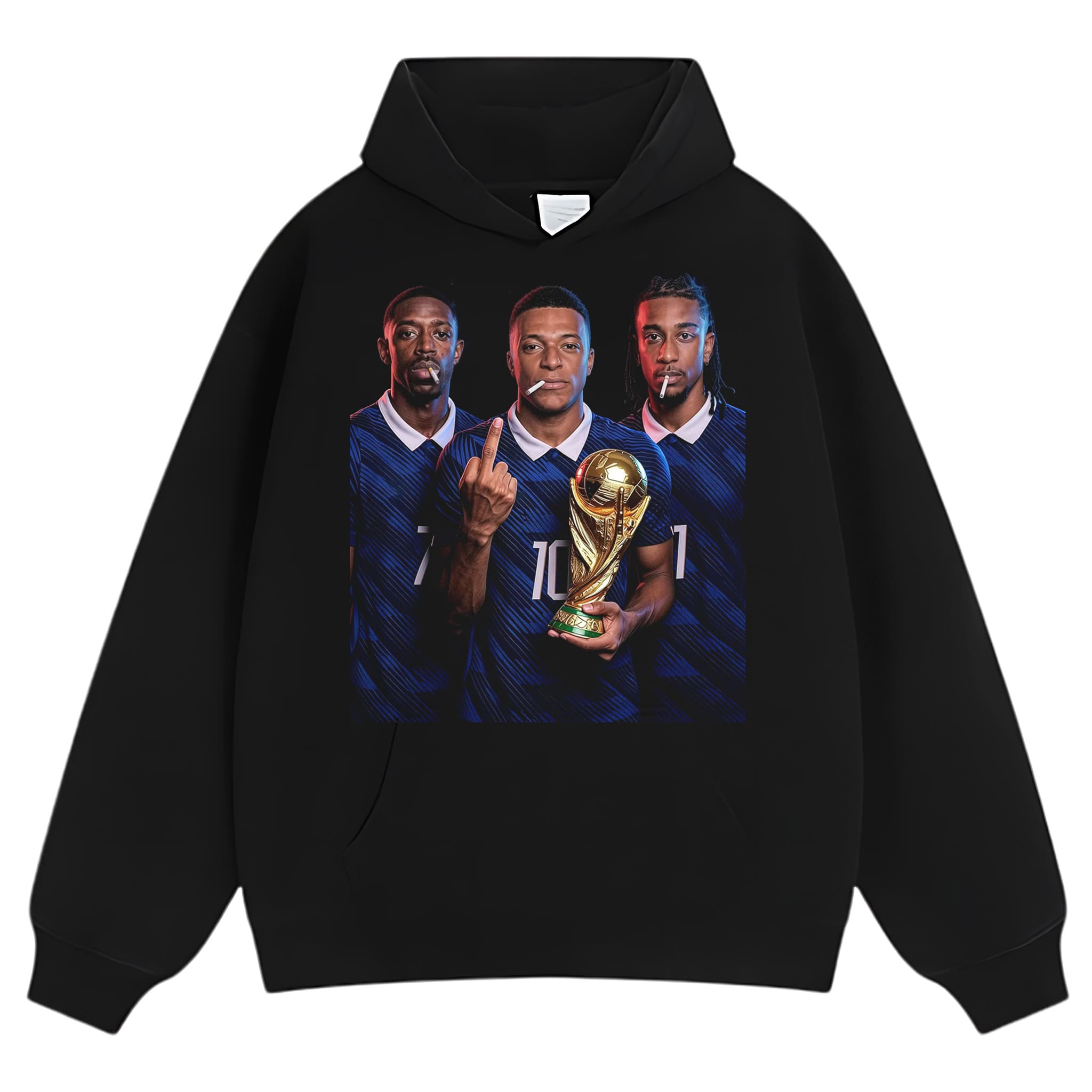 OUSMANE DEMBÉLÉ & KYLIAN MBAPPÉ & MICHAEL OLISE TANK TOP & TEE & LONG SLEEVE & LAYERED LS & HOODIE