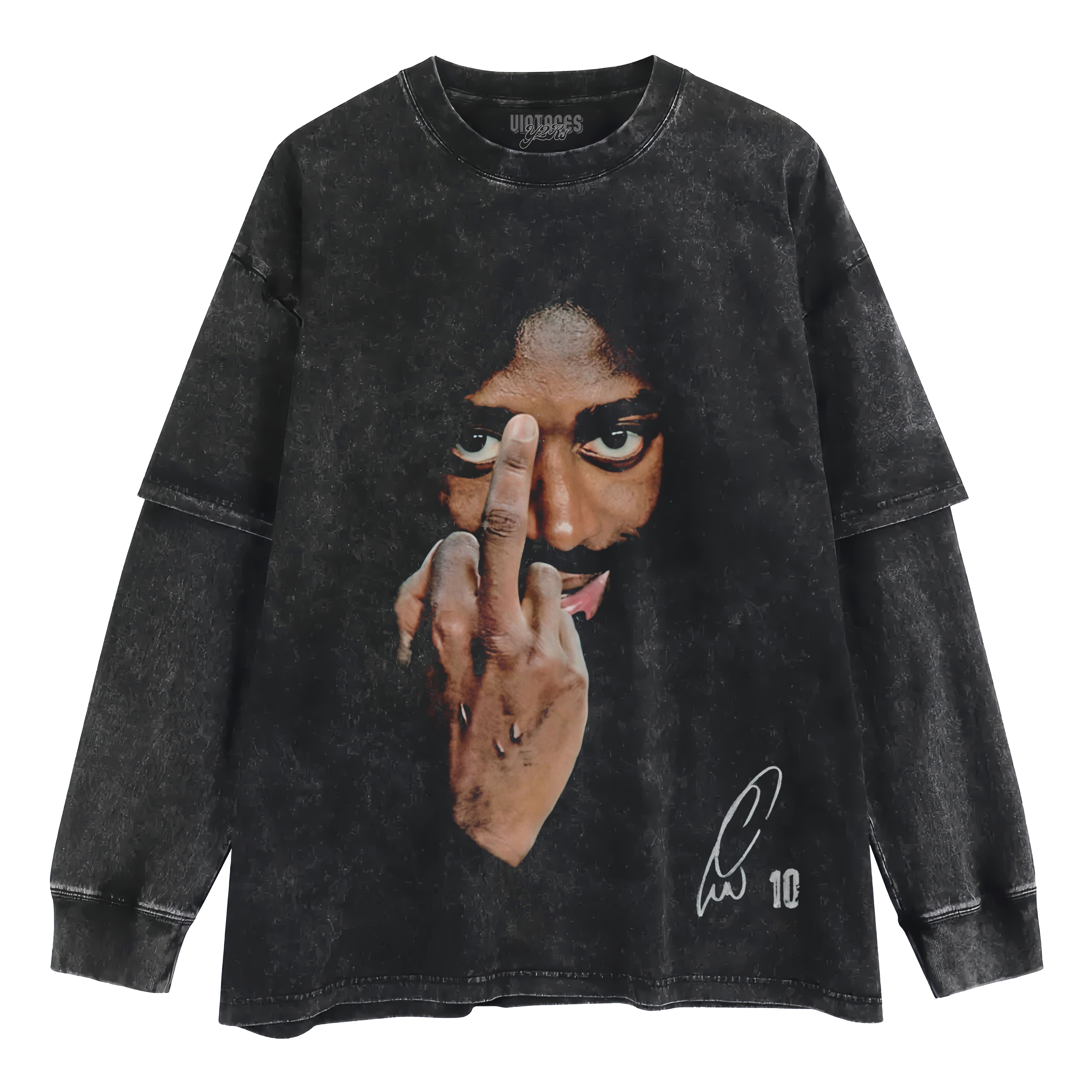 OUSMANE DEMBELE MIDDLE FINGER TANK TOP & TEE & LONG SLEEVE & LAYERED LS & HOODIE