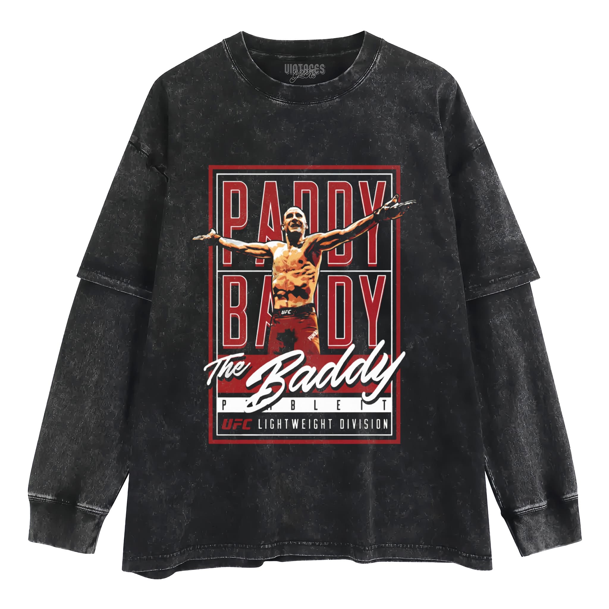 PADDY PIMBLETT THE BADDY UFC MMA FIGHTER TANK TOP & TEE & LONG SLEEVE & LAYERED LS & HOODIE