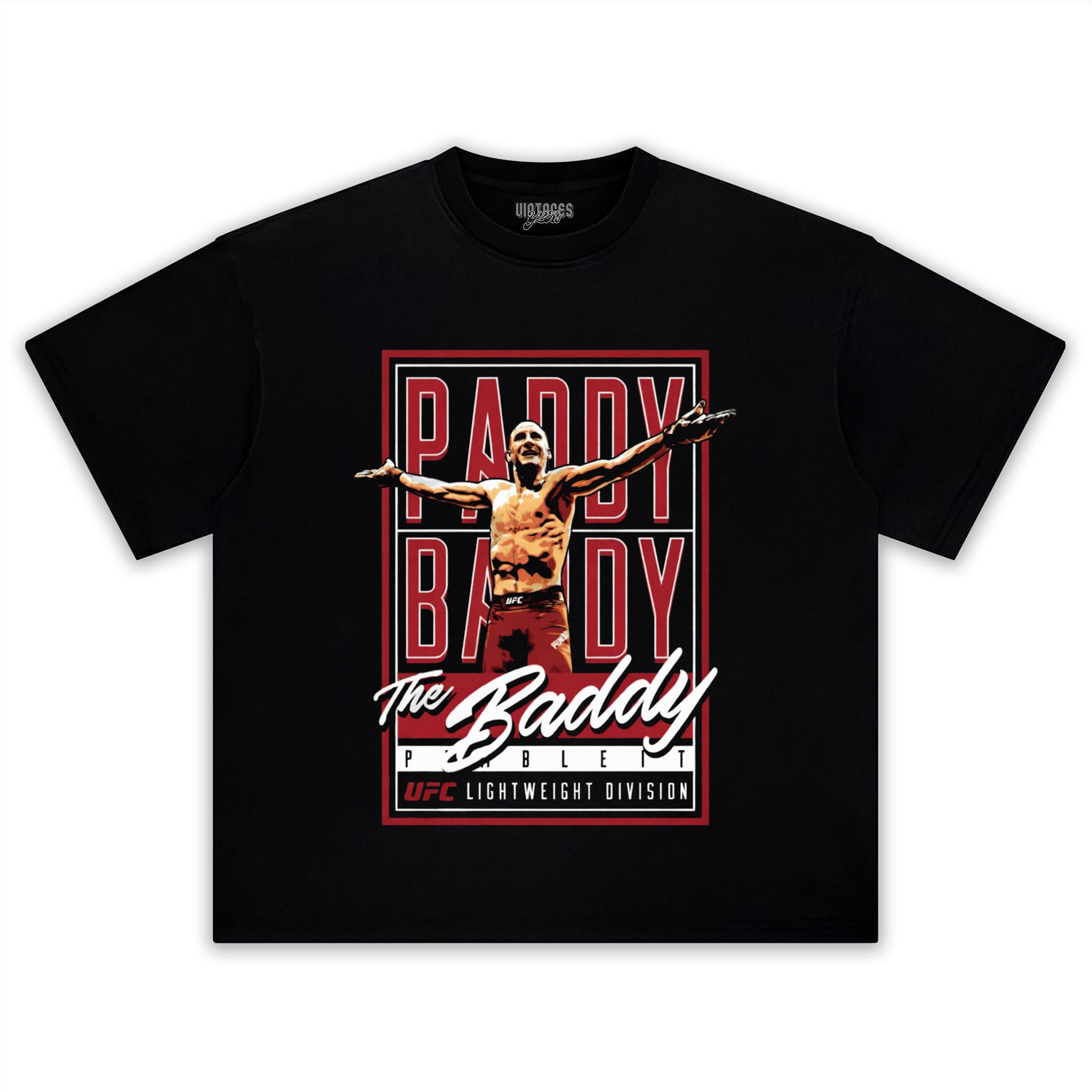 PADDY PIMBLETT THE BADDY UFC MMA FIGHTER TANK TOP & TEE & LONG SLEEVE & LAYERED LS & HOODIE