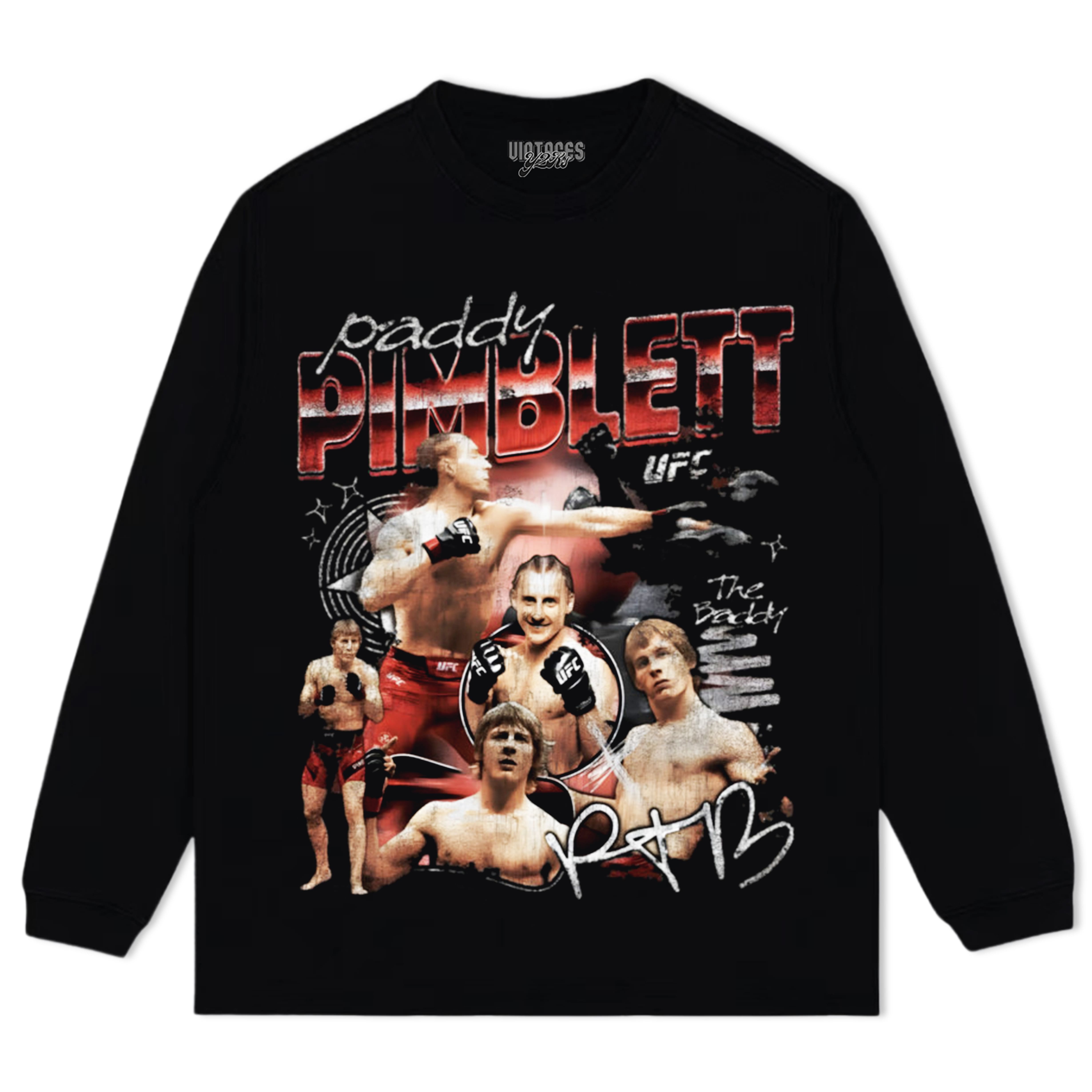 PADDY PIMBLETT VINTAGE V4 TEE & LS & HOODIE