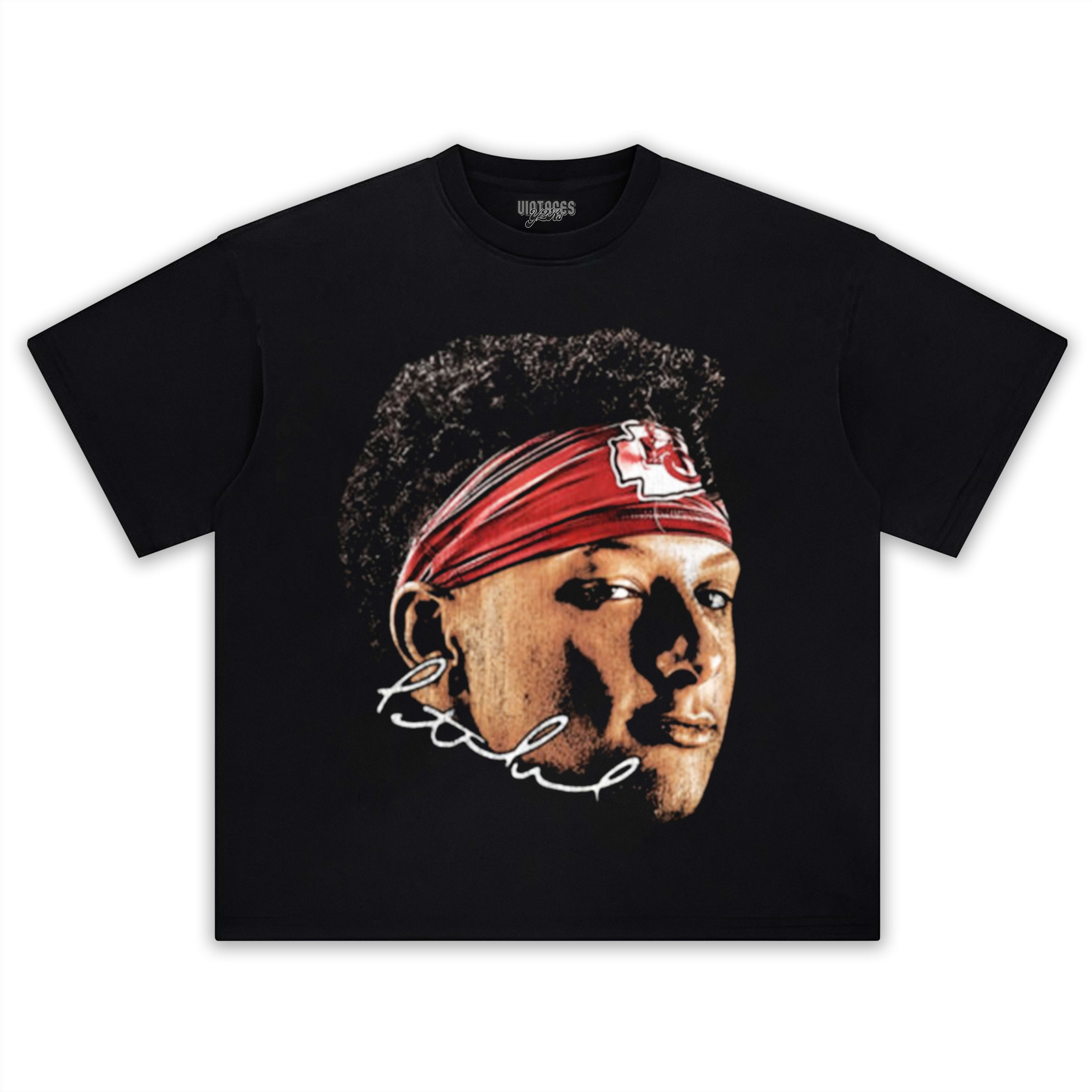 PATRICK MAHOMES BIG FACE & LS & HOODIE