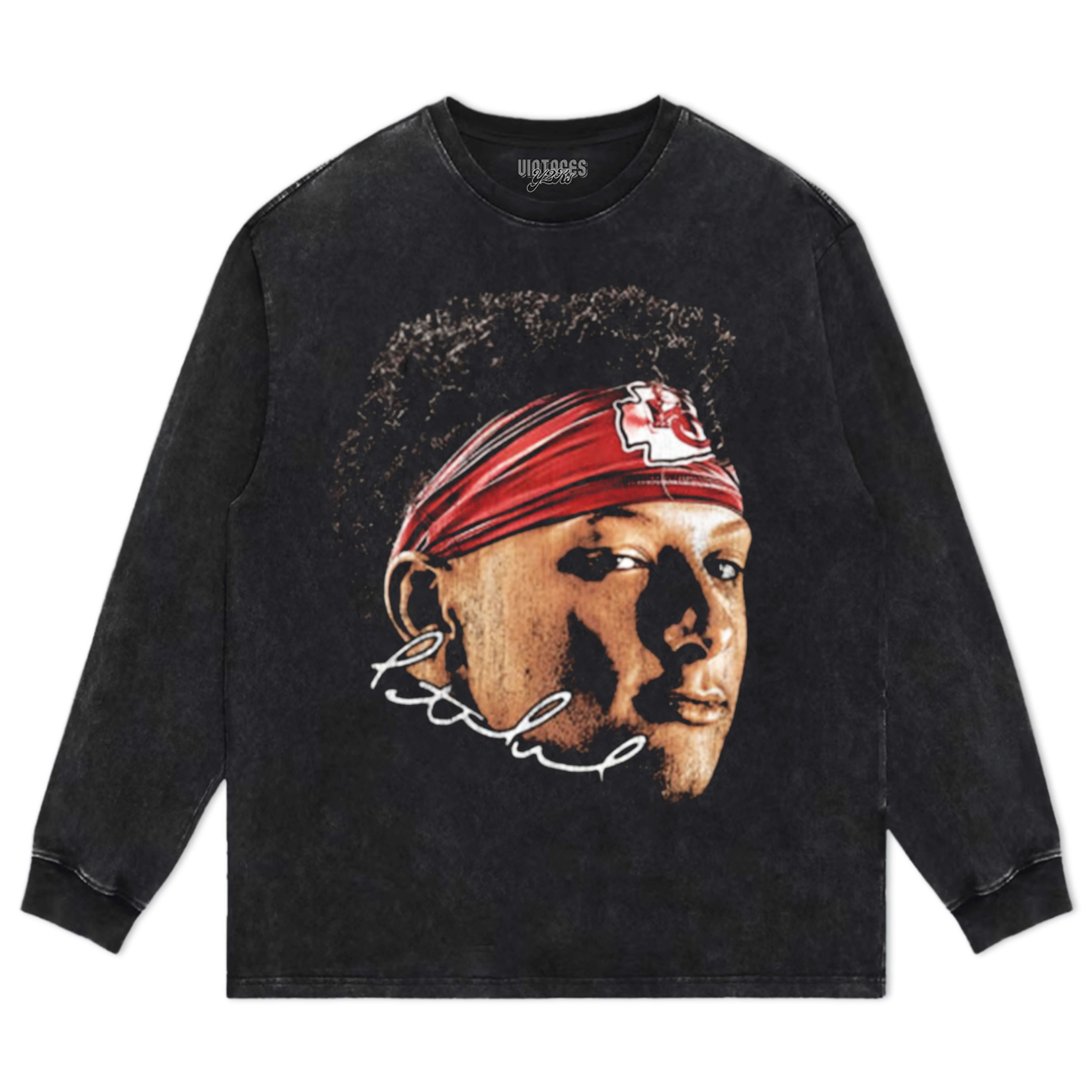 PATRICK MAHOMES BIG FACE & LS & HOODIE