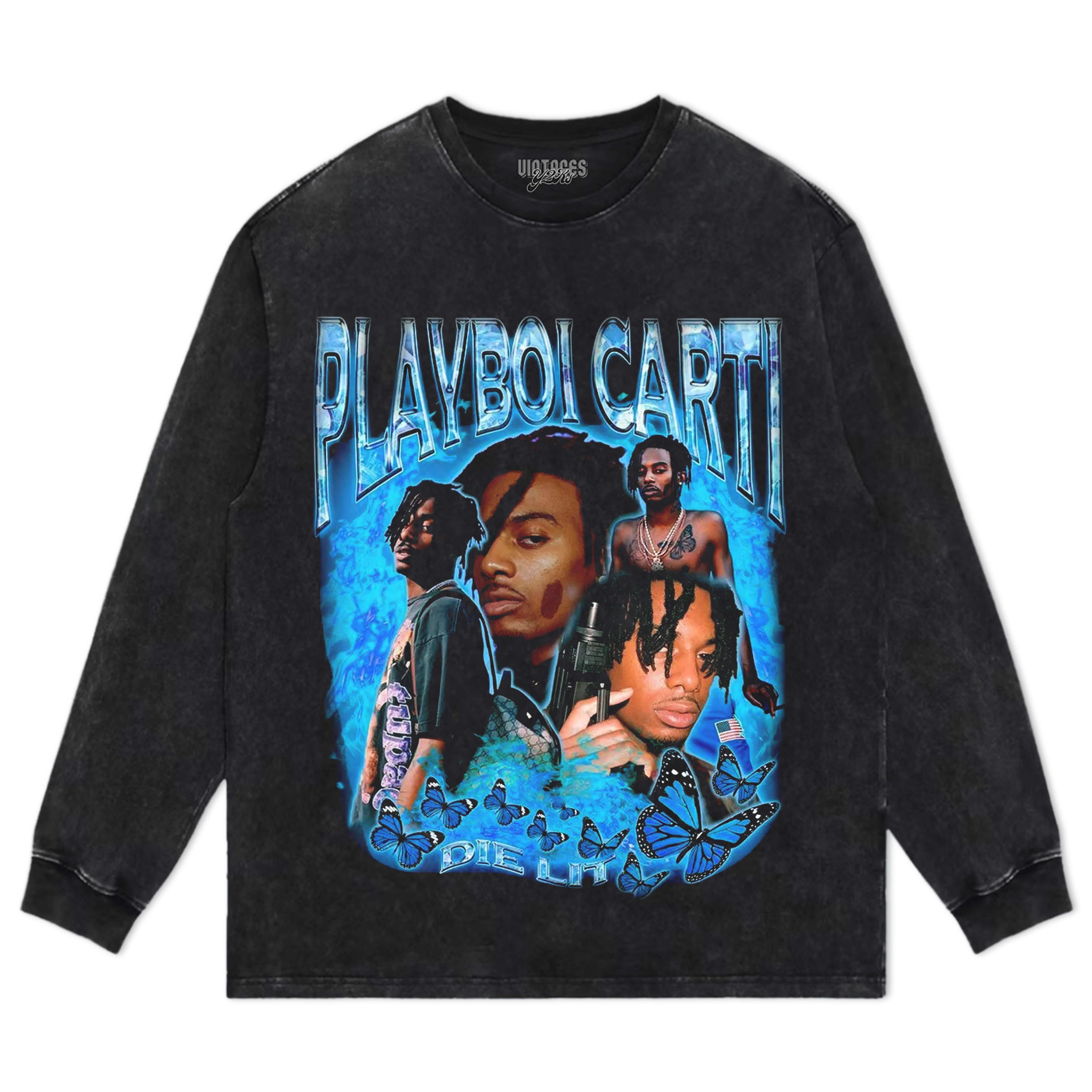 PLAYBOI VINTAGE CARDS TEE & LS & HOODIE