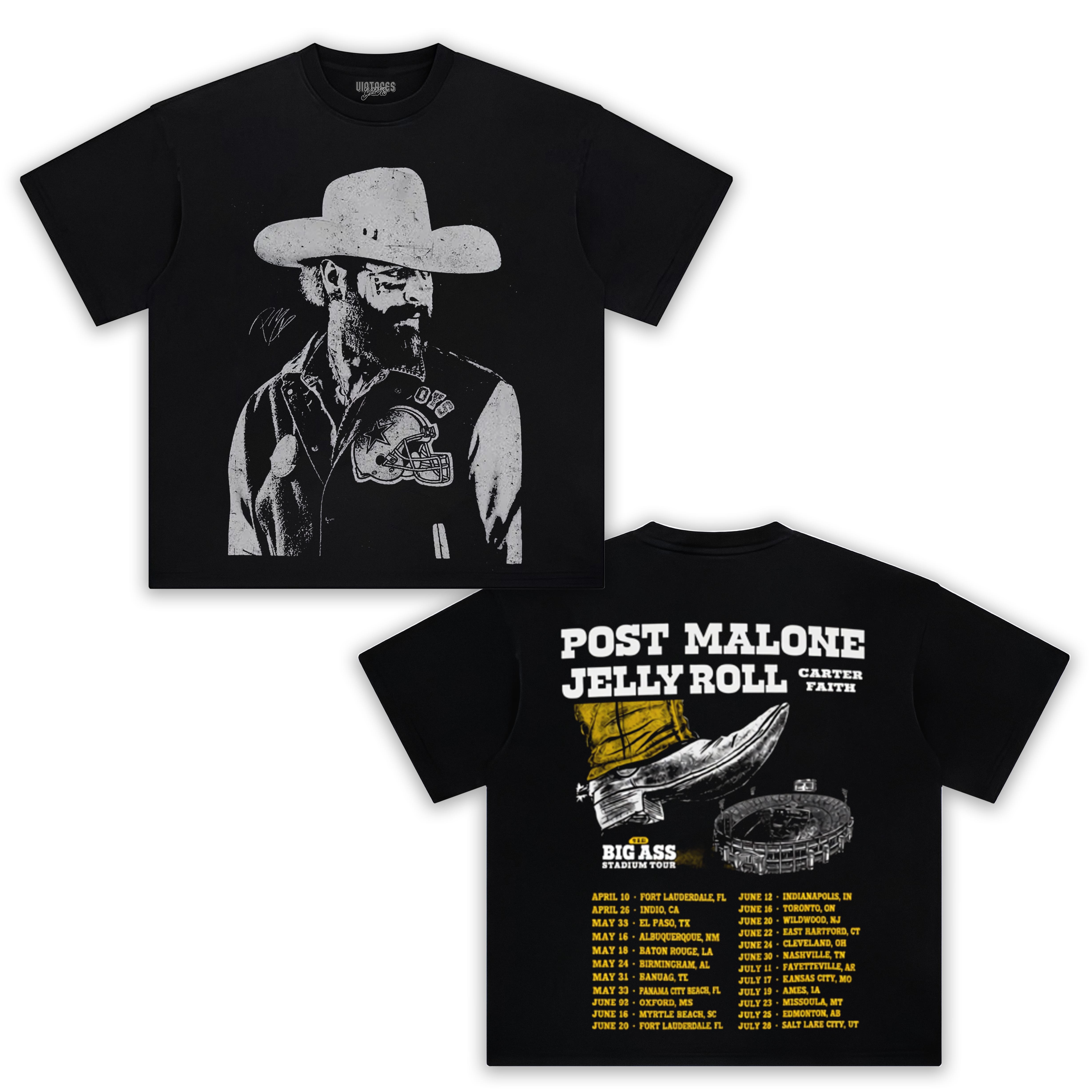 POST MALONE THE BIG ASS STADIUM TOUR PART 2 TEE