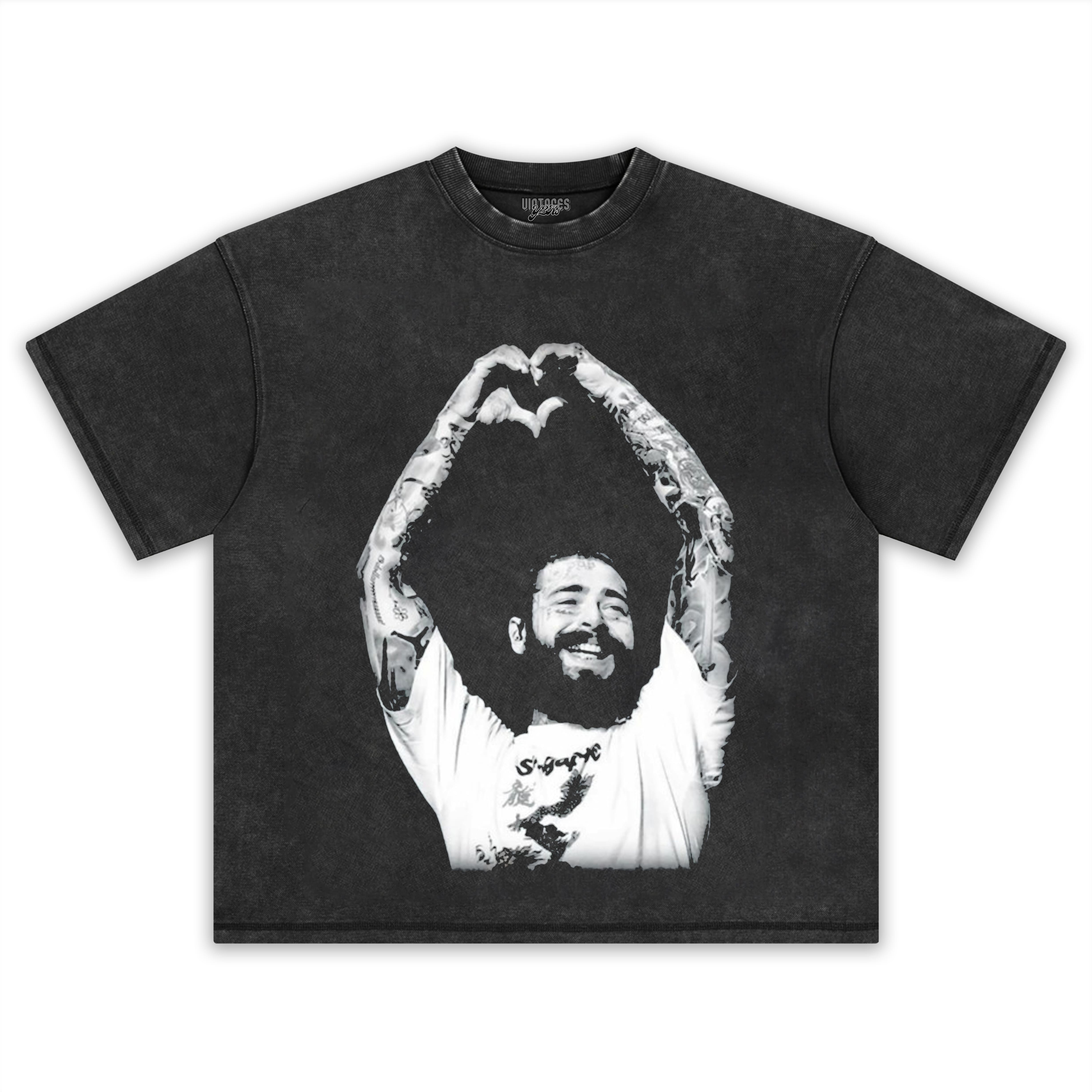 POST MALONE VINTAGE V2 TEE & LS & HOODIE