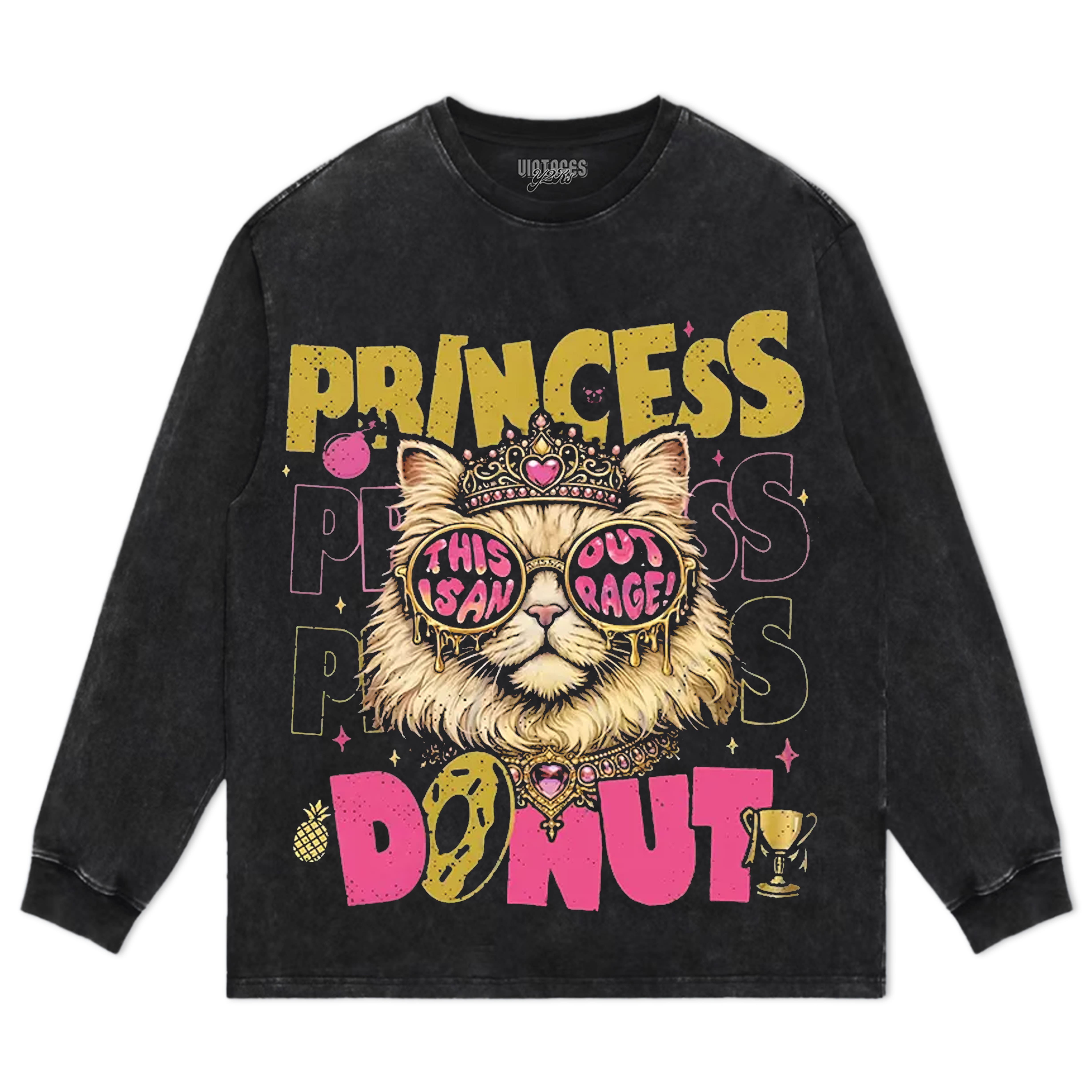PRINCESS DONUT TEE & LS & HOODIE