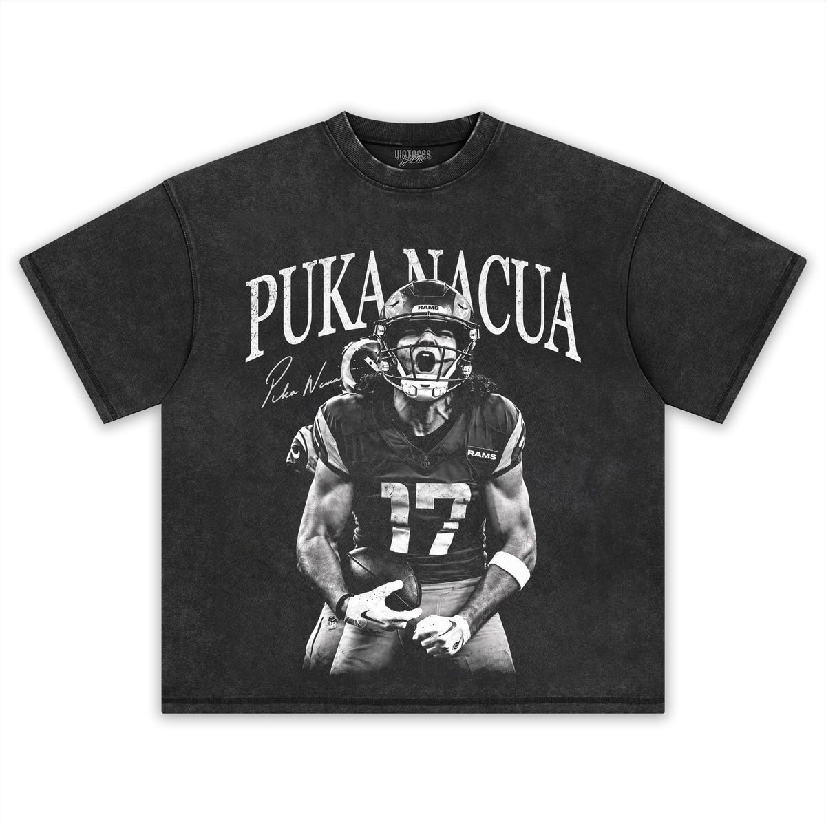 PUKA NACUA FOOTBALL PORTRAIT TANK TOP & TEE & LONG SLEEVE & LAYERED LS & HOODIE