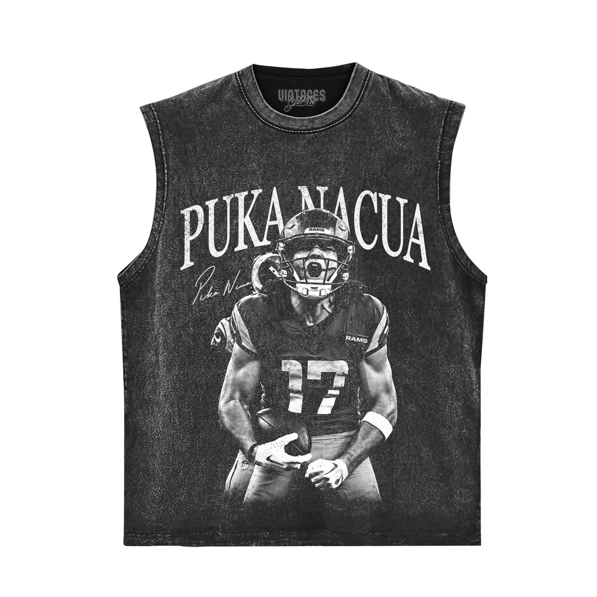 PUKA NACUA FOOTBALL PORTRAIT TANK TOP & TEE & LONG SLEEVE & LAYERED LS & HOODIE
