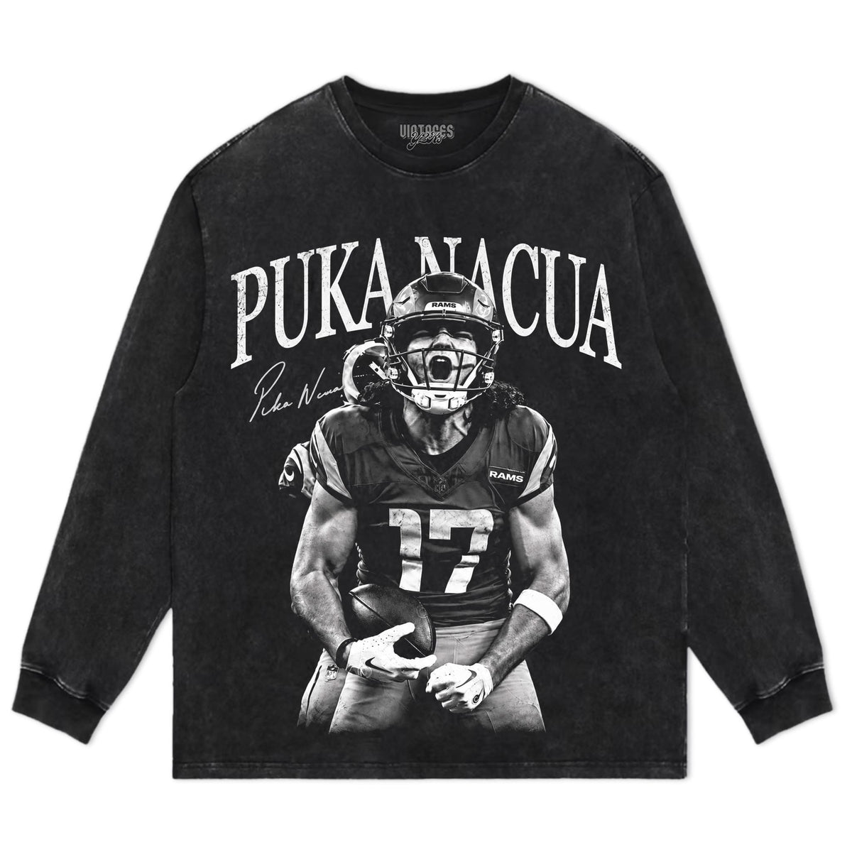 PUKA NACUA FOOTBALL PORTRAIT TANK TOP & TEE & LONG SLEEVE & LAYERED LS & HOODIE